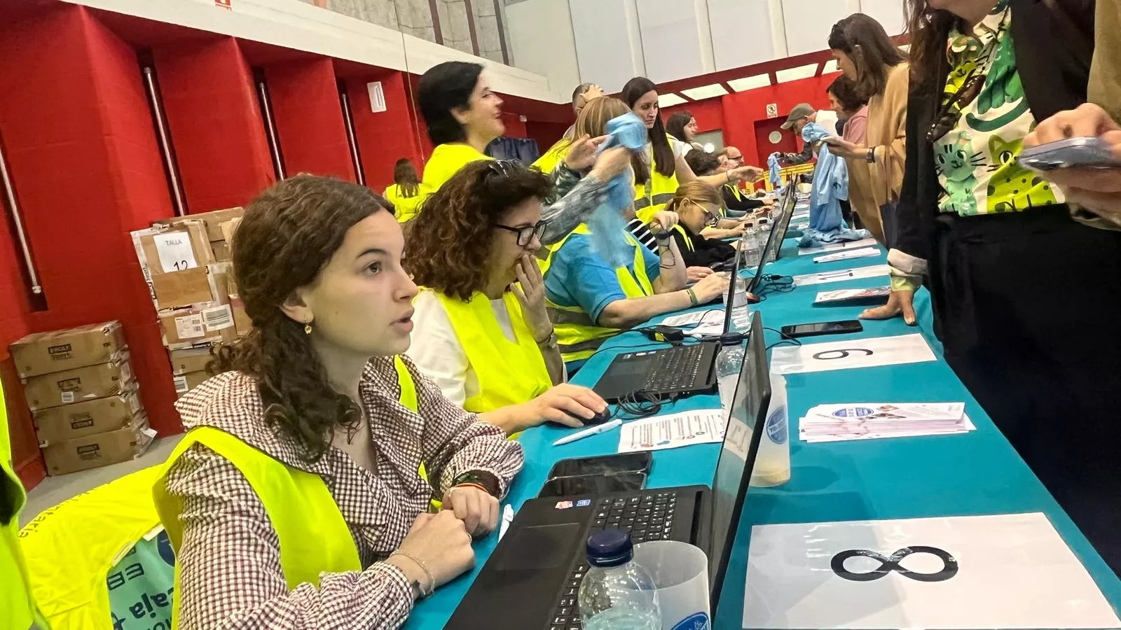  Premarcha Aspace en el Palacio de Congresos de Huesca. Foto Mercedes Manterola