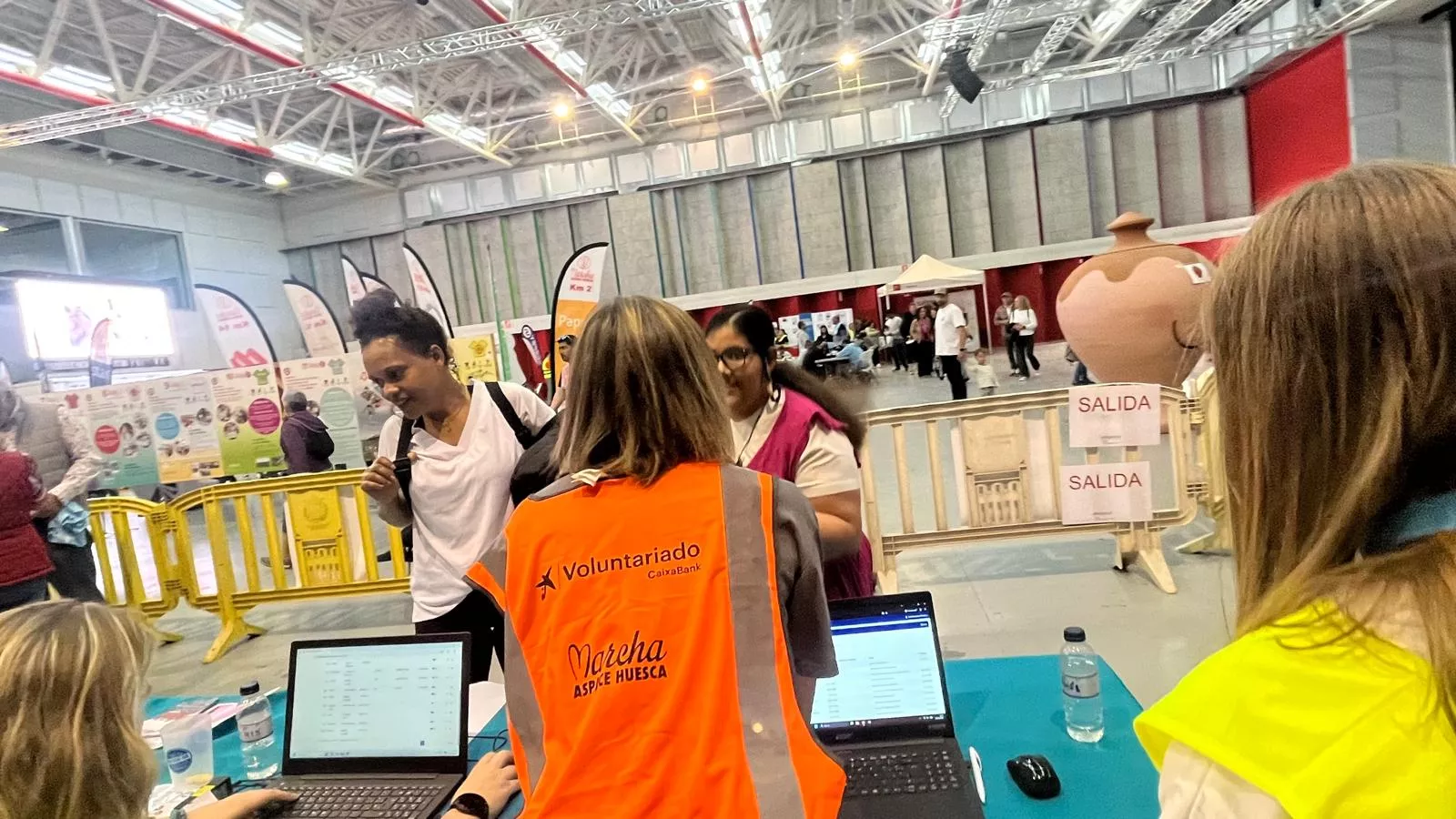  Premarcha Aspace en el Palacio de Congresos de Huesca. Foto Mercedes Manterola