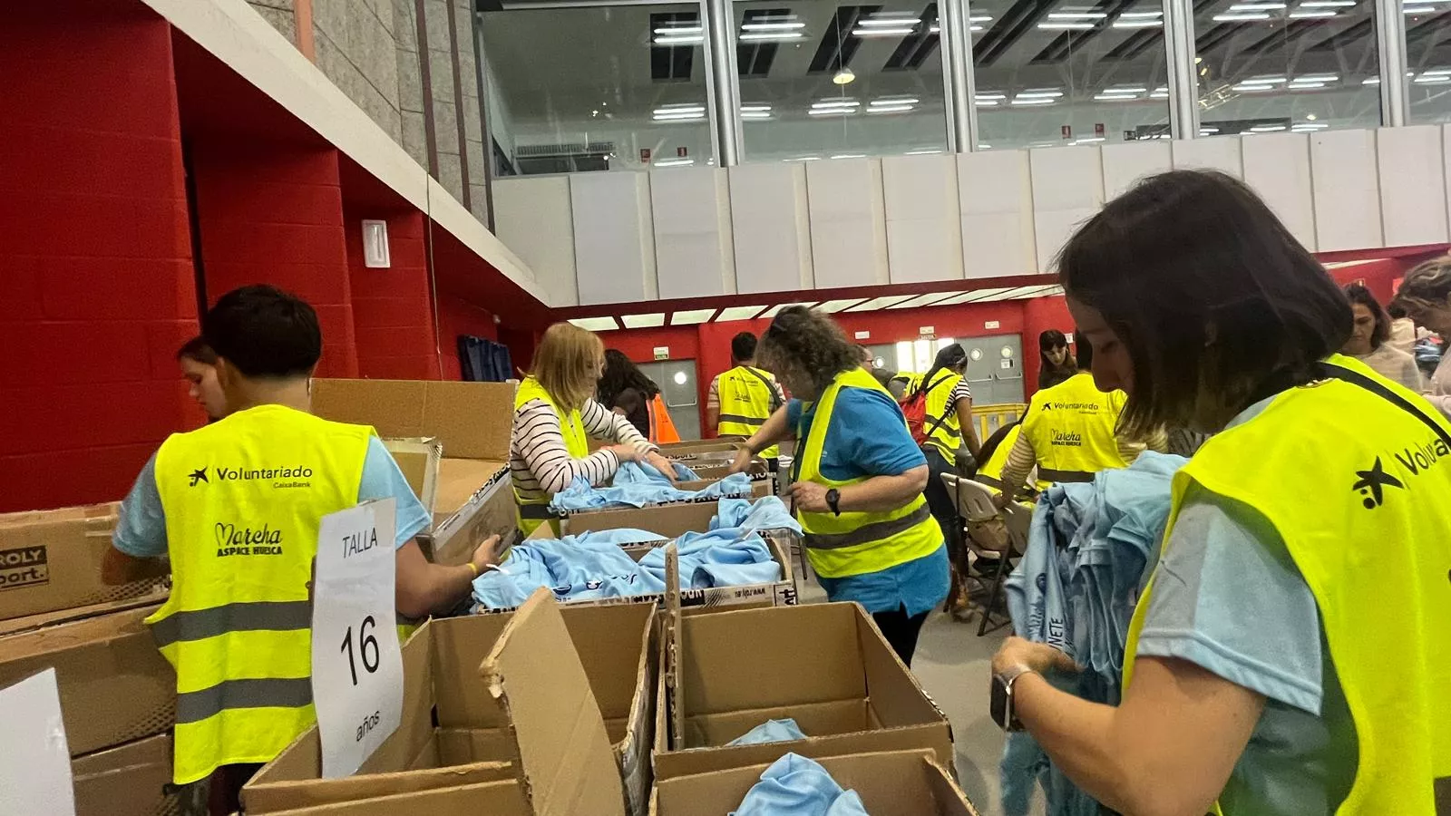  Premarcha Aspace en el Palacio de Congresos de Huesca. Foto Mercedes Manterola