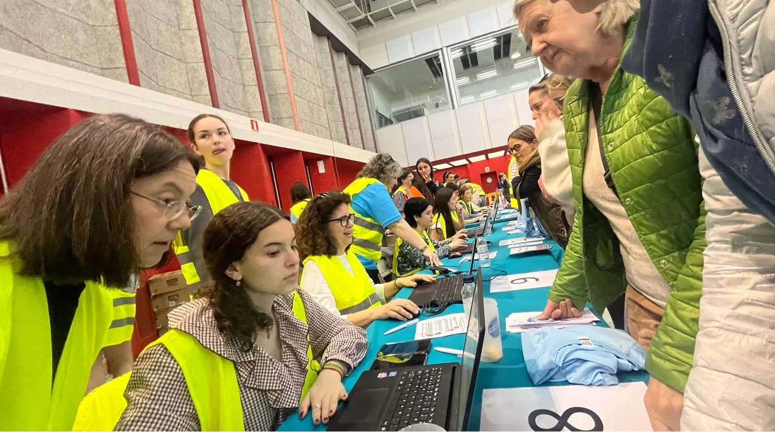  Premarcha Aspace en el Palacio de Congresos de Huesca. Foto Mercedes Manterola