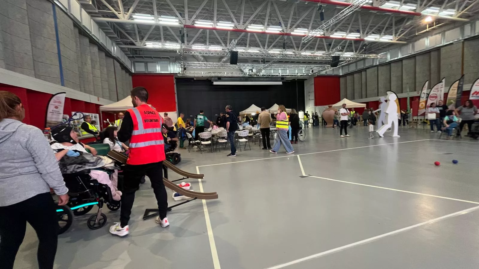  Premarcha Aspace en el Palacio de Congresos de Huesca. Foto Mercedes Manterola