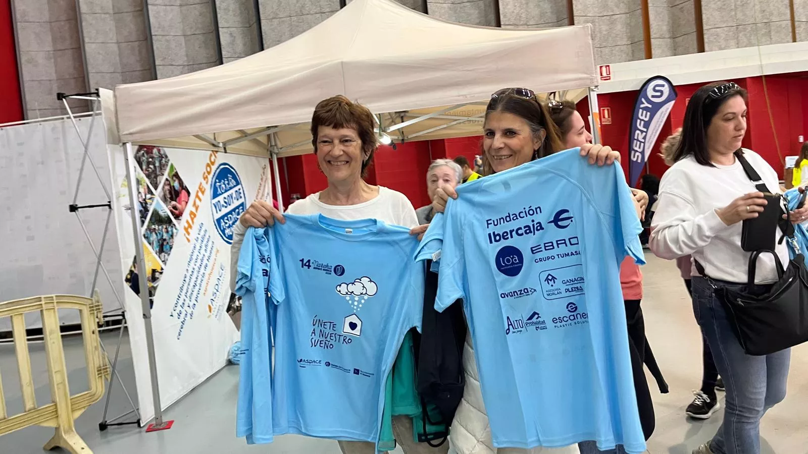  Premarcha Aspace en el Palacio de Congresos de Huesca. Foto Mercedes Manterola