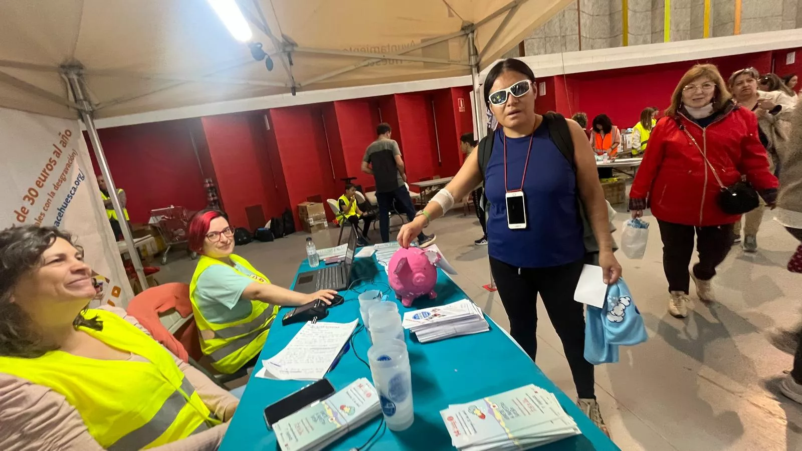  Premarcha Aspace en el Palacio de Congresos de Huesca. Foto Mercedes Manterola
