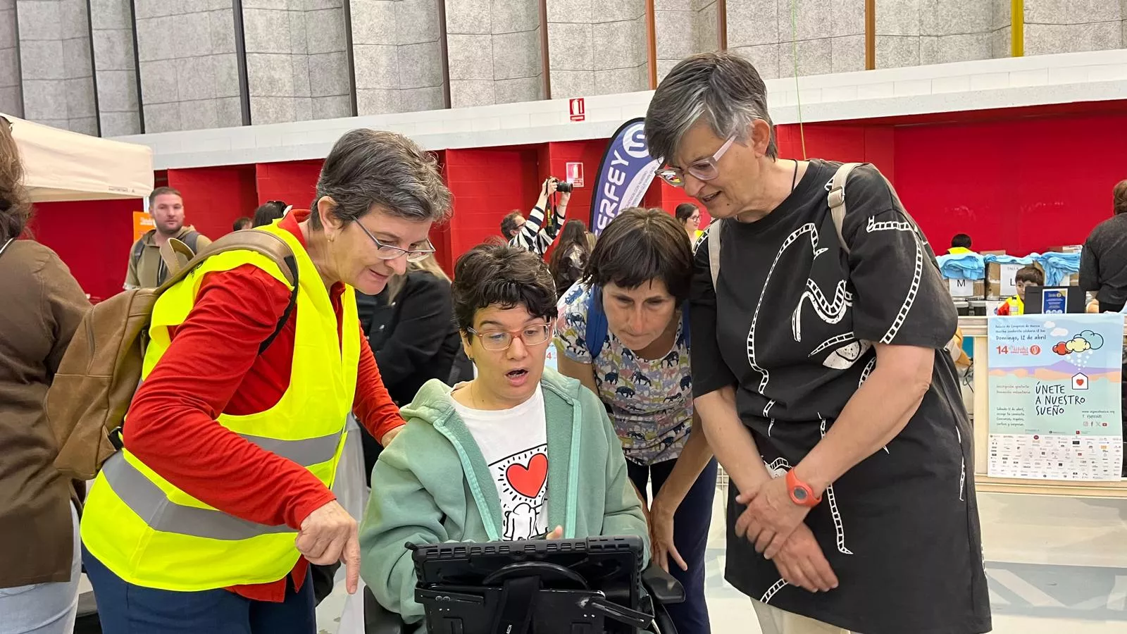  Premarcha Aspace en el Palacio de Congresos de Huesca. Foto Mercedes Manterola