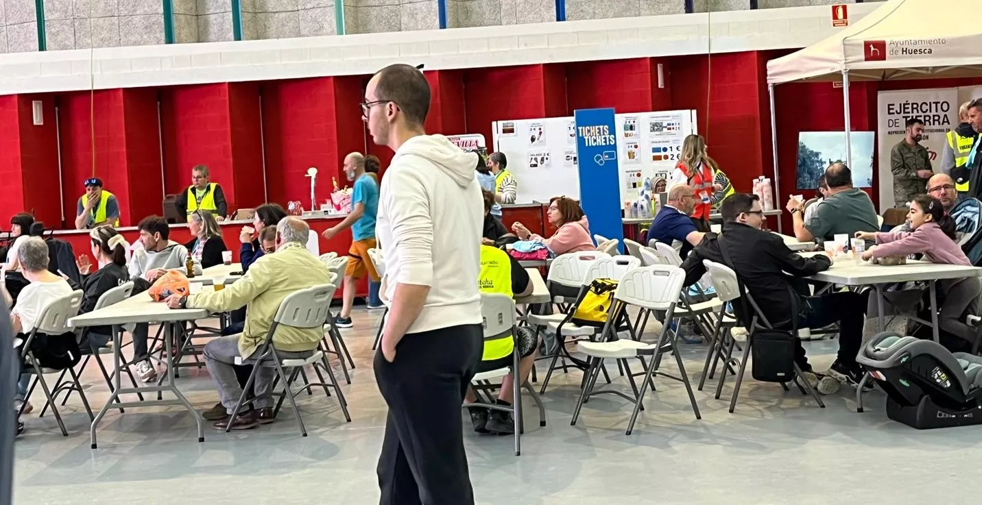  Premarcha Aspace en el Palacio de Congresos de Huesca. Foto Mercedes Manterola