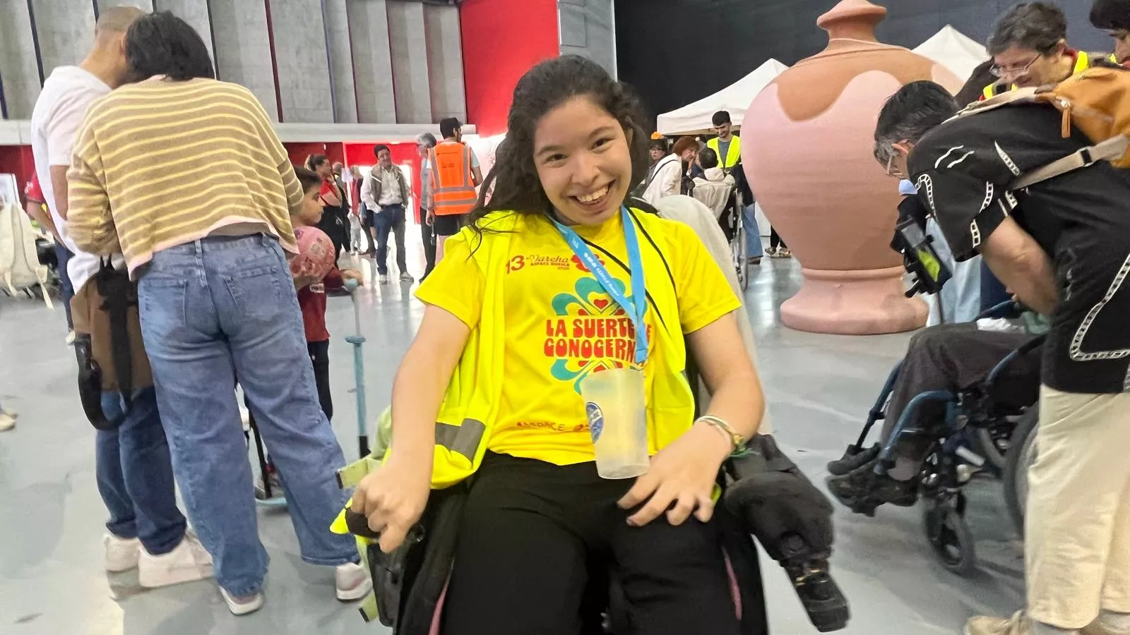  Premarcha Aspace en el Palacio de Congresos de Huesca. Foto Mercedes Manterola
