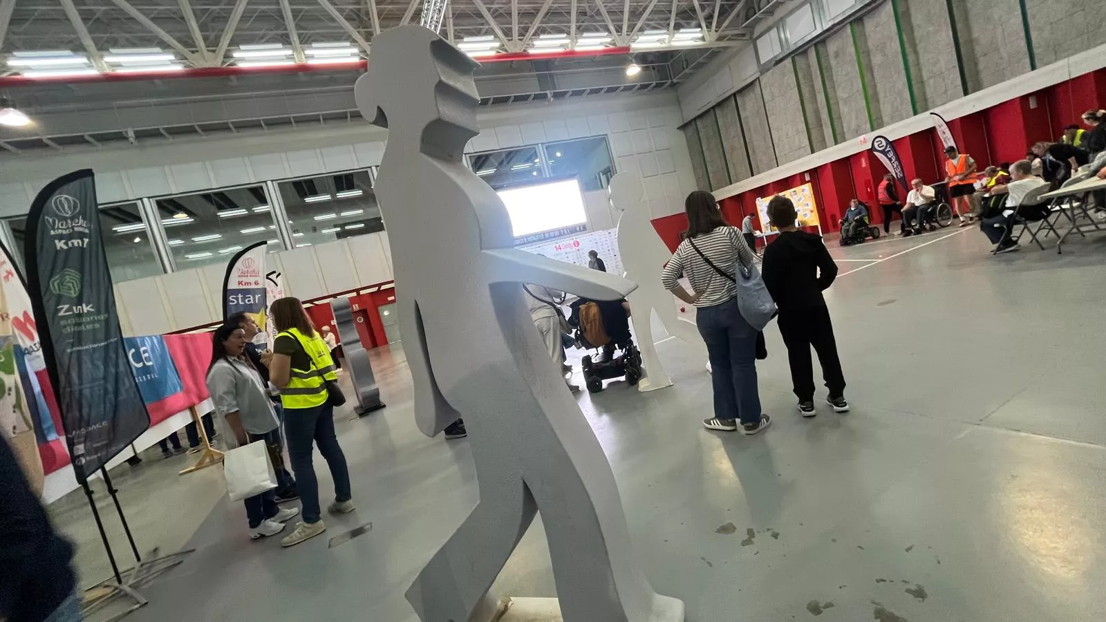  Premarcha Aspace en el Palacio de Congresos de Huesca. Foto Mercedes Manterola