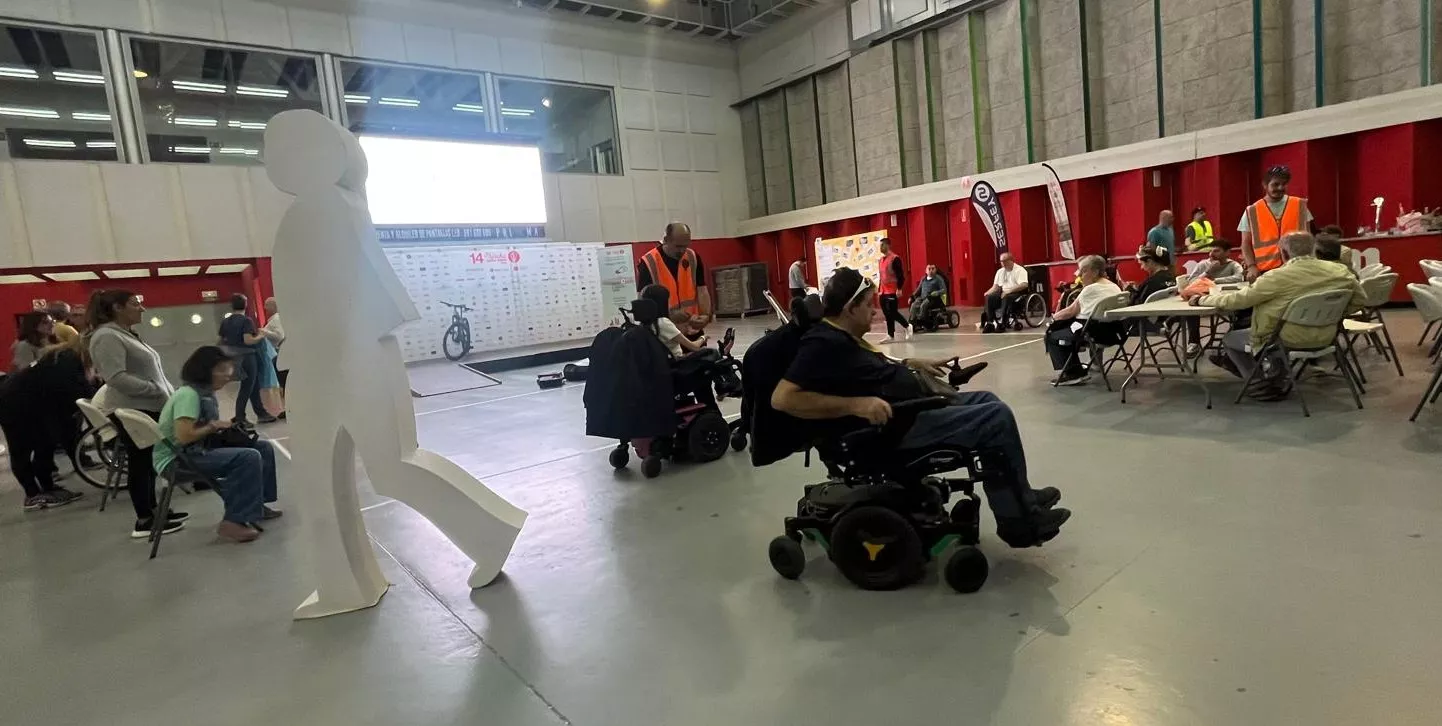  Premarcha Aspace en el Palacio de Congresos de Huesca. Foto Mercedes Manterola