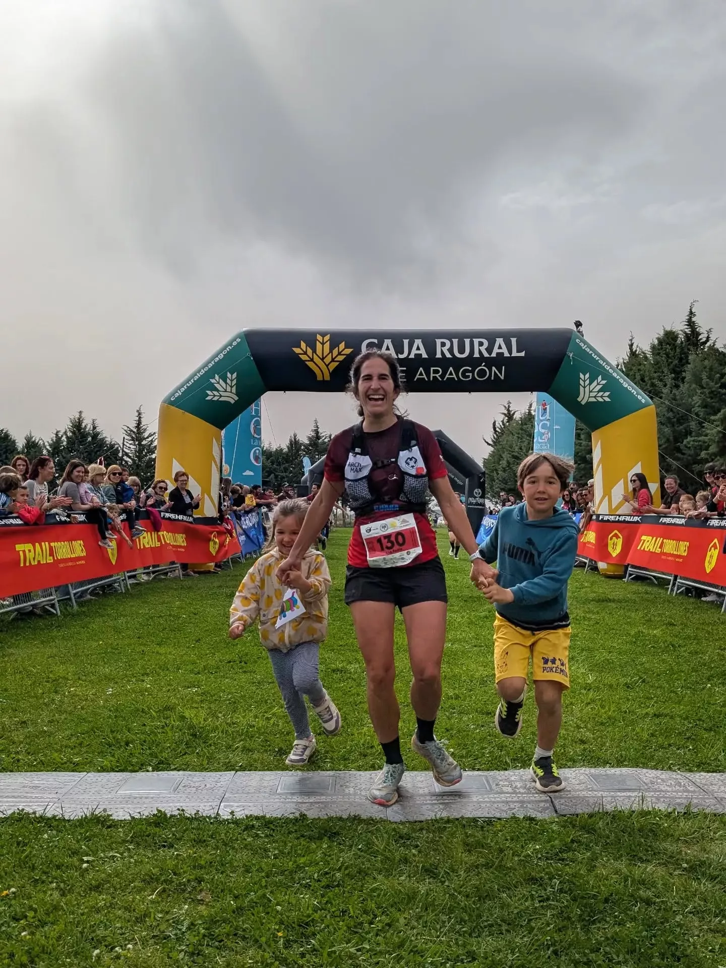 Trail de Los Torrollones. Ana París, segunda 17K