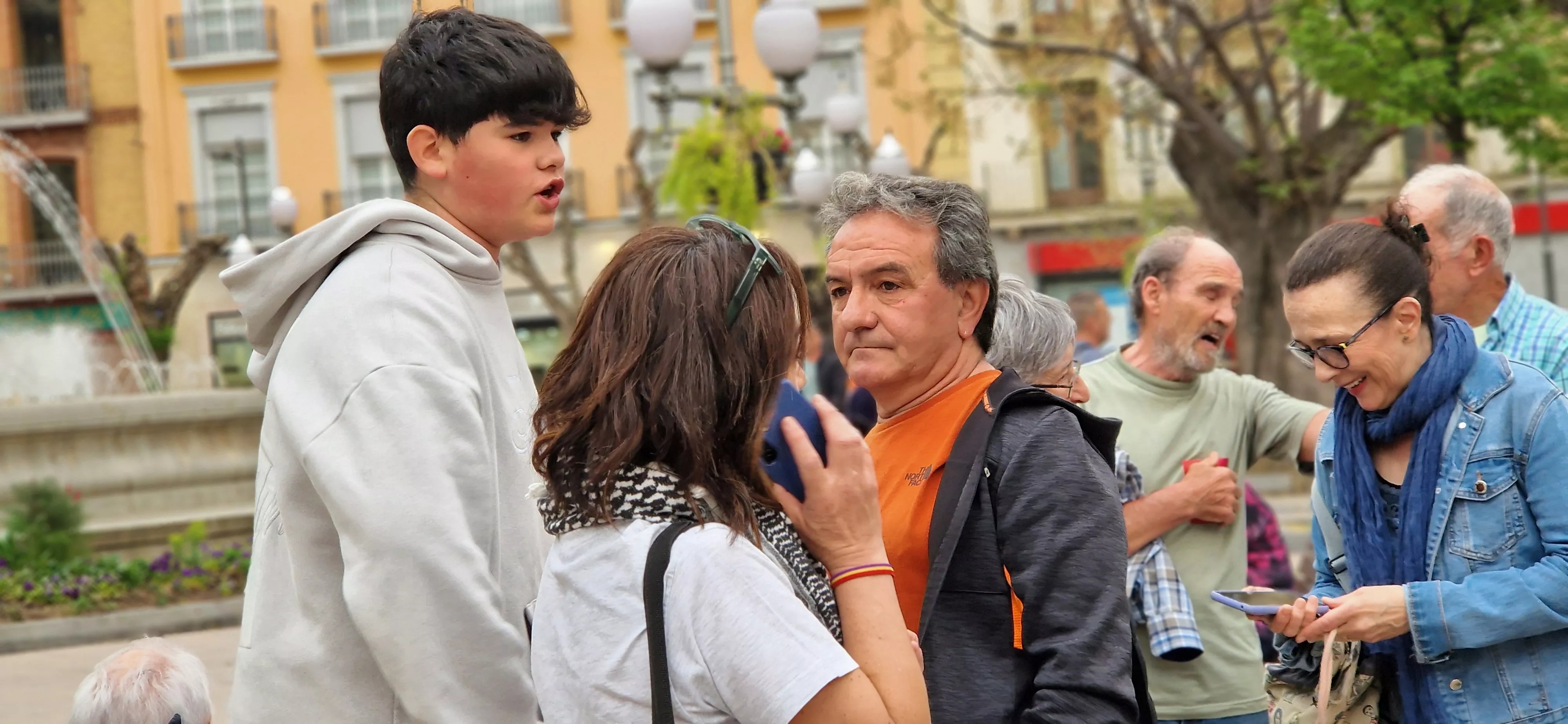 Manifestación en Huesca contras las guerras. Foto Myriam Martínez