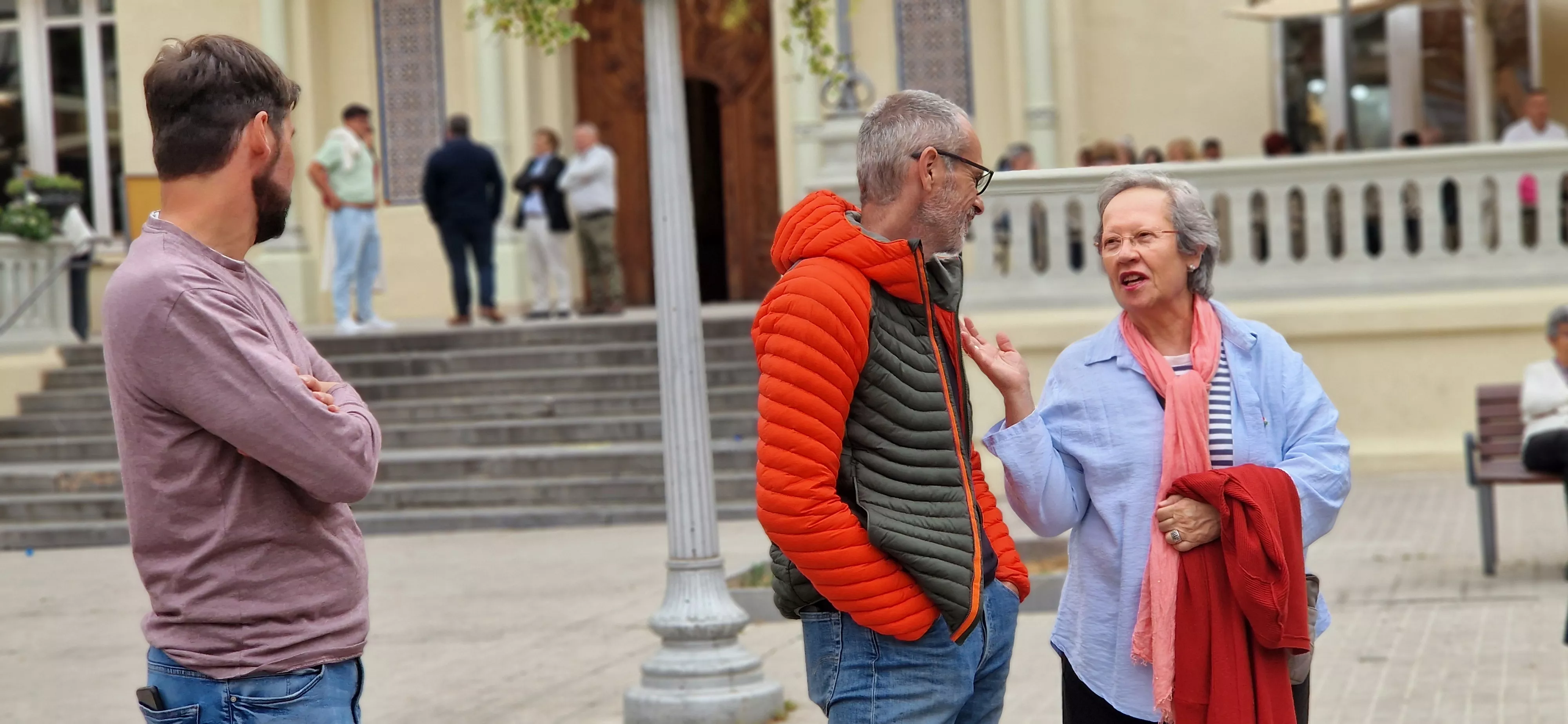Manifestación en Huesca contras las guerras. Foto Myriam Martínez