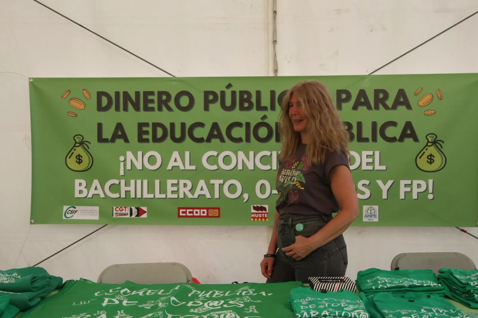Fiesta de la Escuela Pública en Huesca. Foto Carlos Neofato