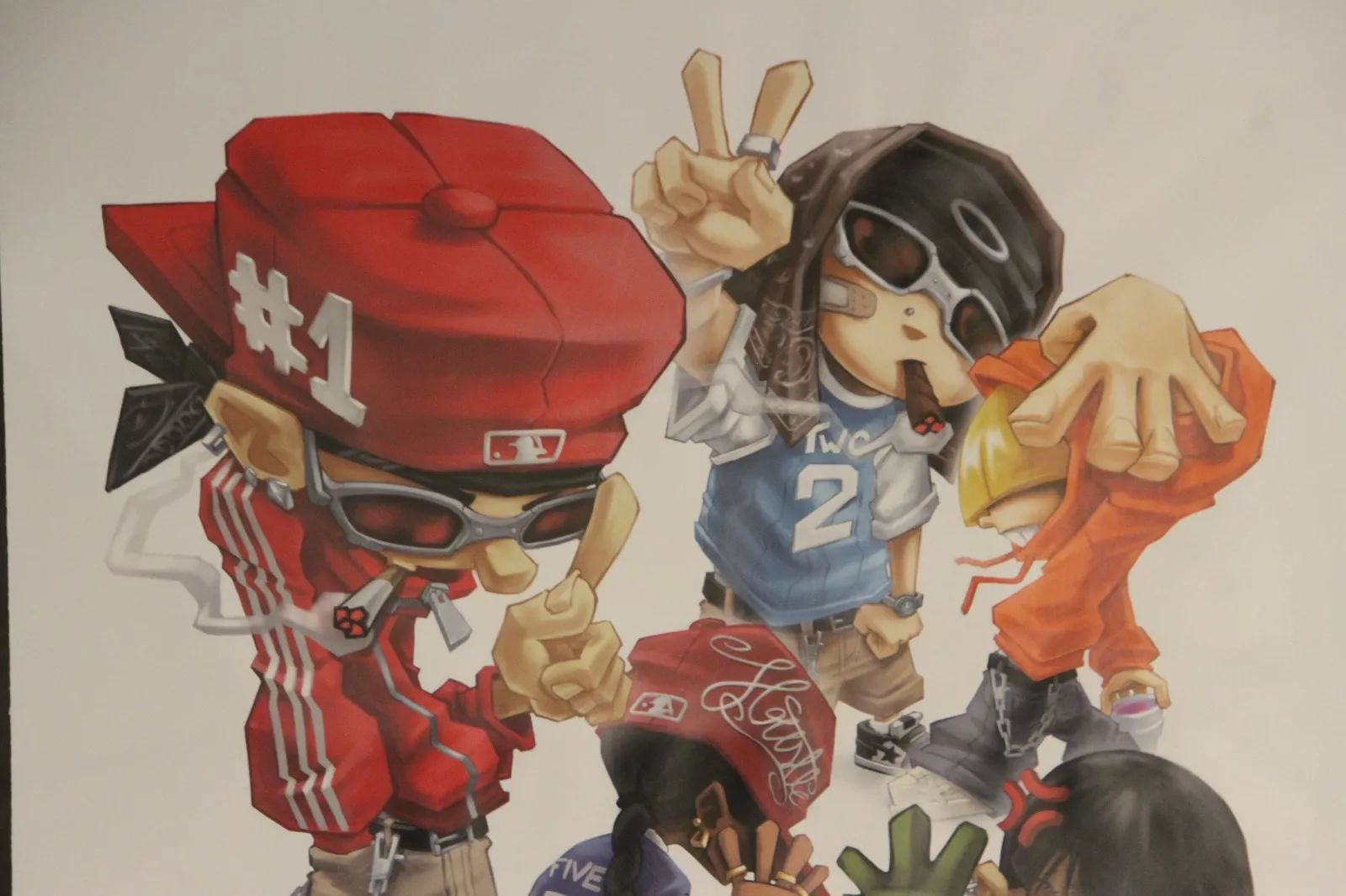 Una de las obras de la exposición VisionWorld-“Mission 2” en Huesca. Foto Carlos Neofato