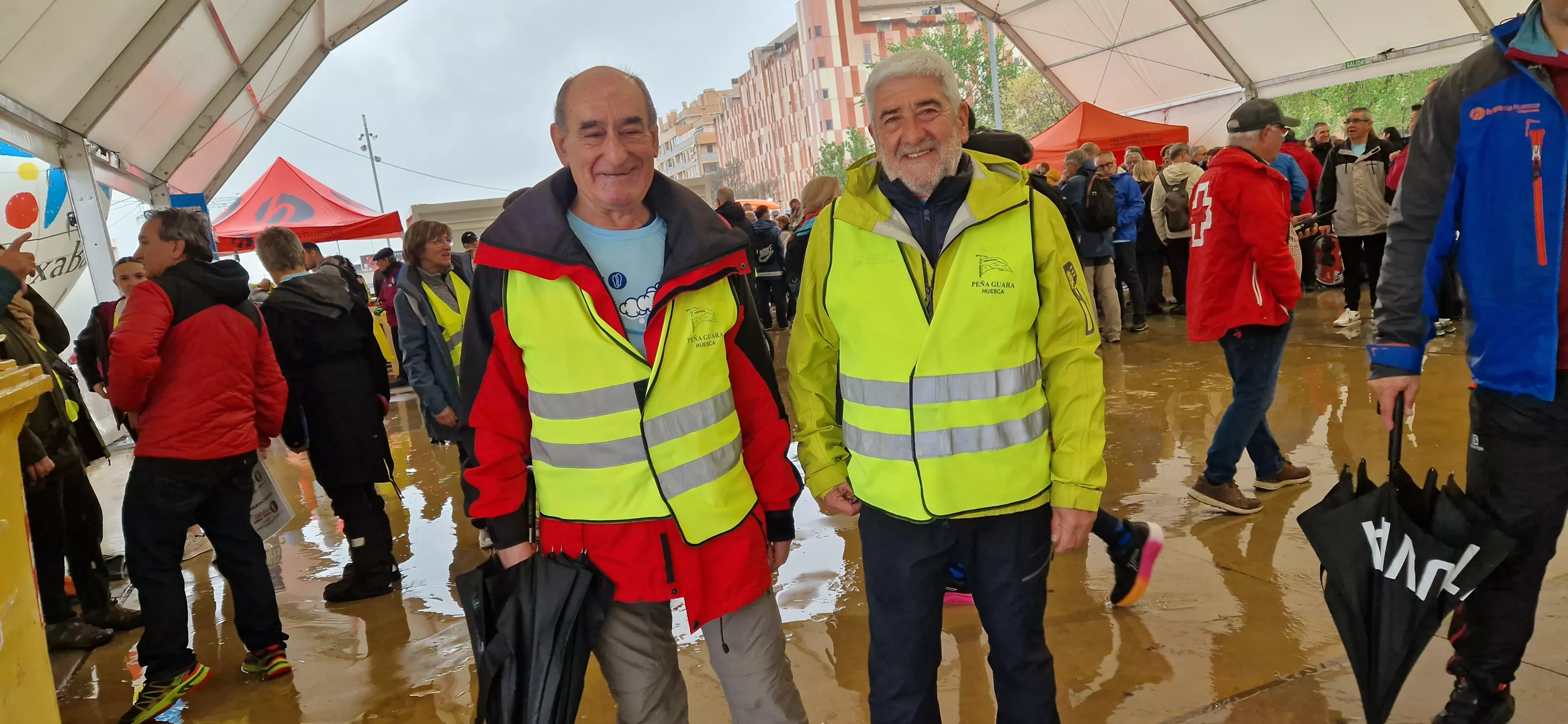 Salida de la 14ª Marcha Aspace Huesca. Foto Myriam Martínez