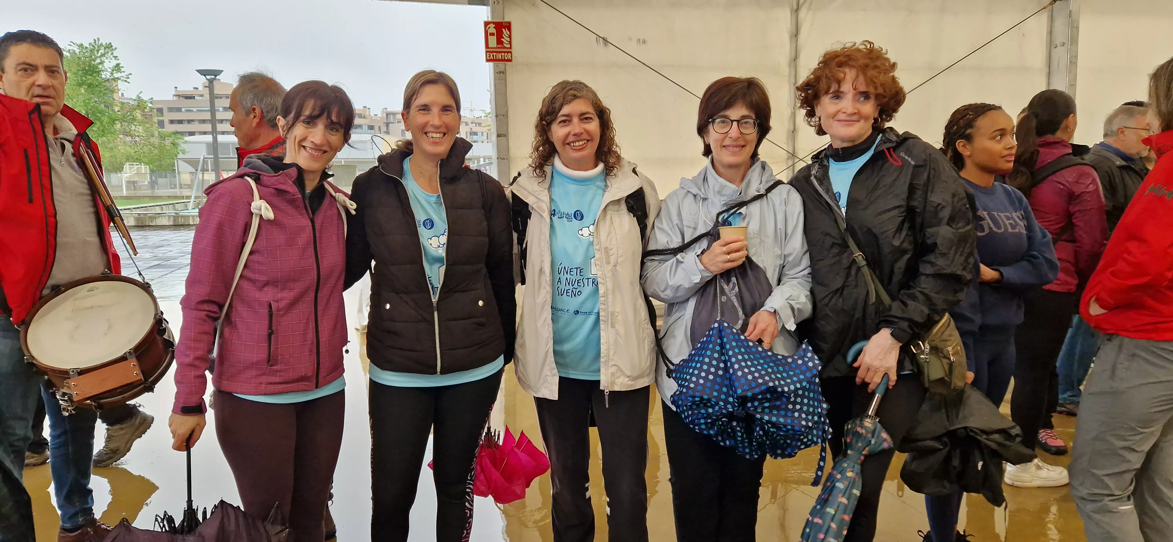 Salida de la 14ª Marcha Aspace Huesca. Foto Myriam Martínez