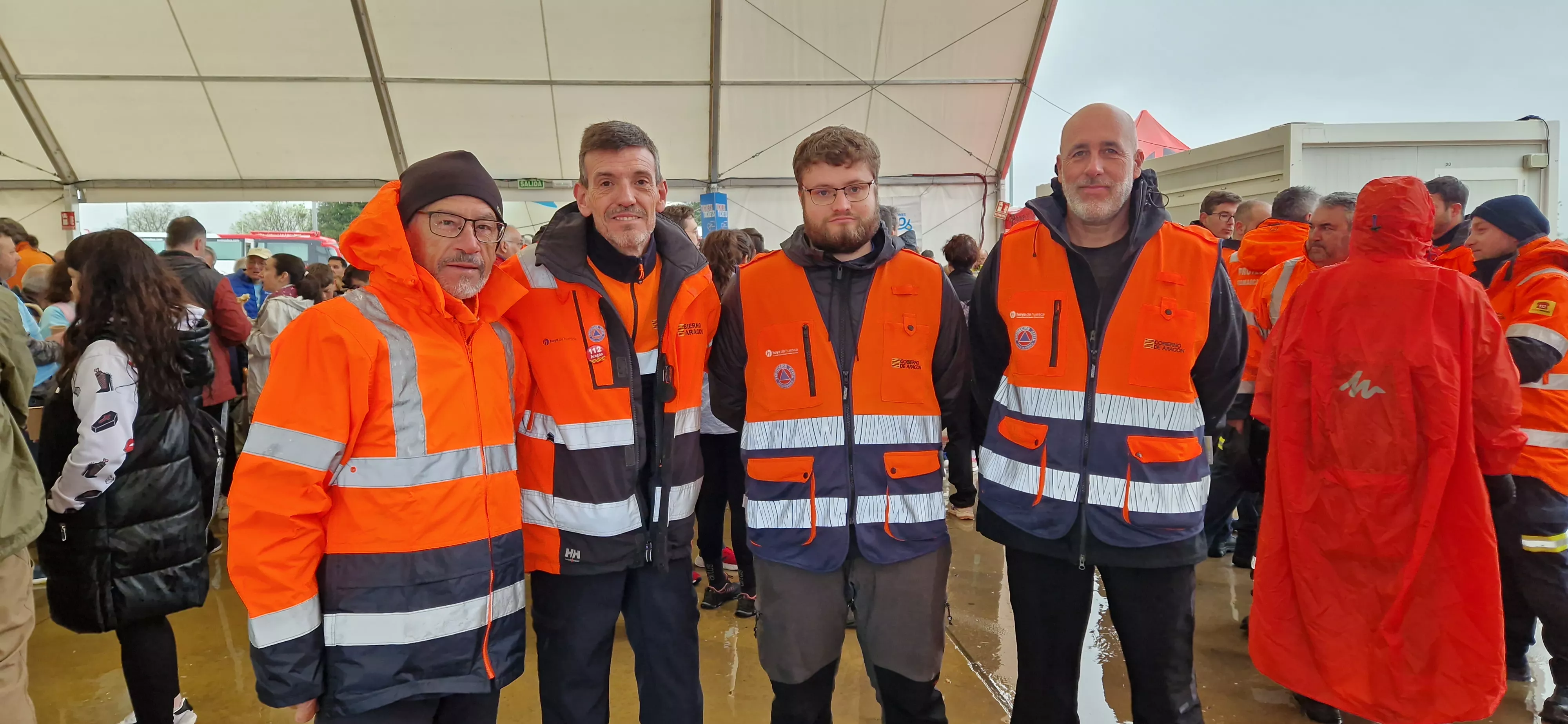 Salida de la 14ª Marcha Aspace Huesca. Foto Myriam Martínez