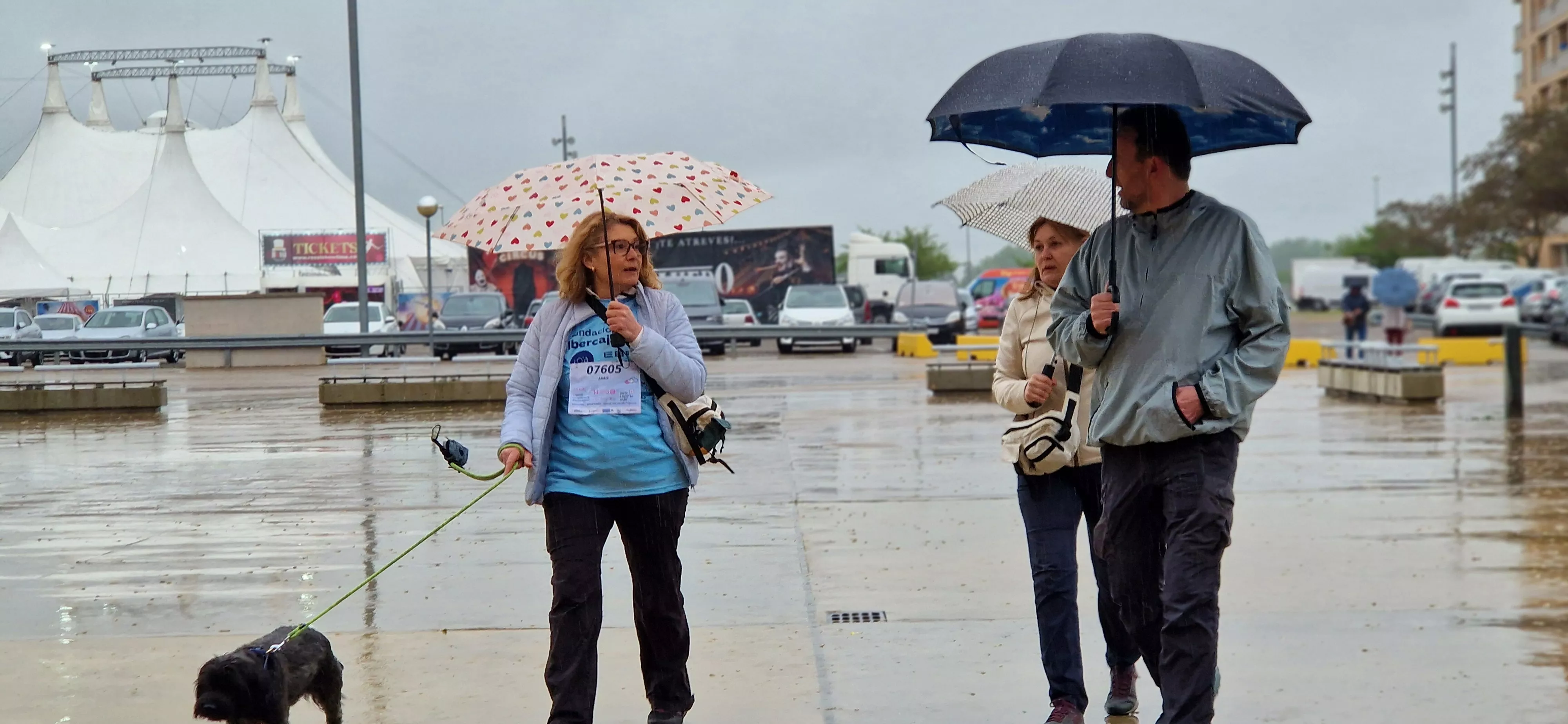 Salida de la 14ª Marcha Aspace Huesca. Foto Myriam Martínez
