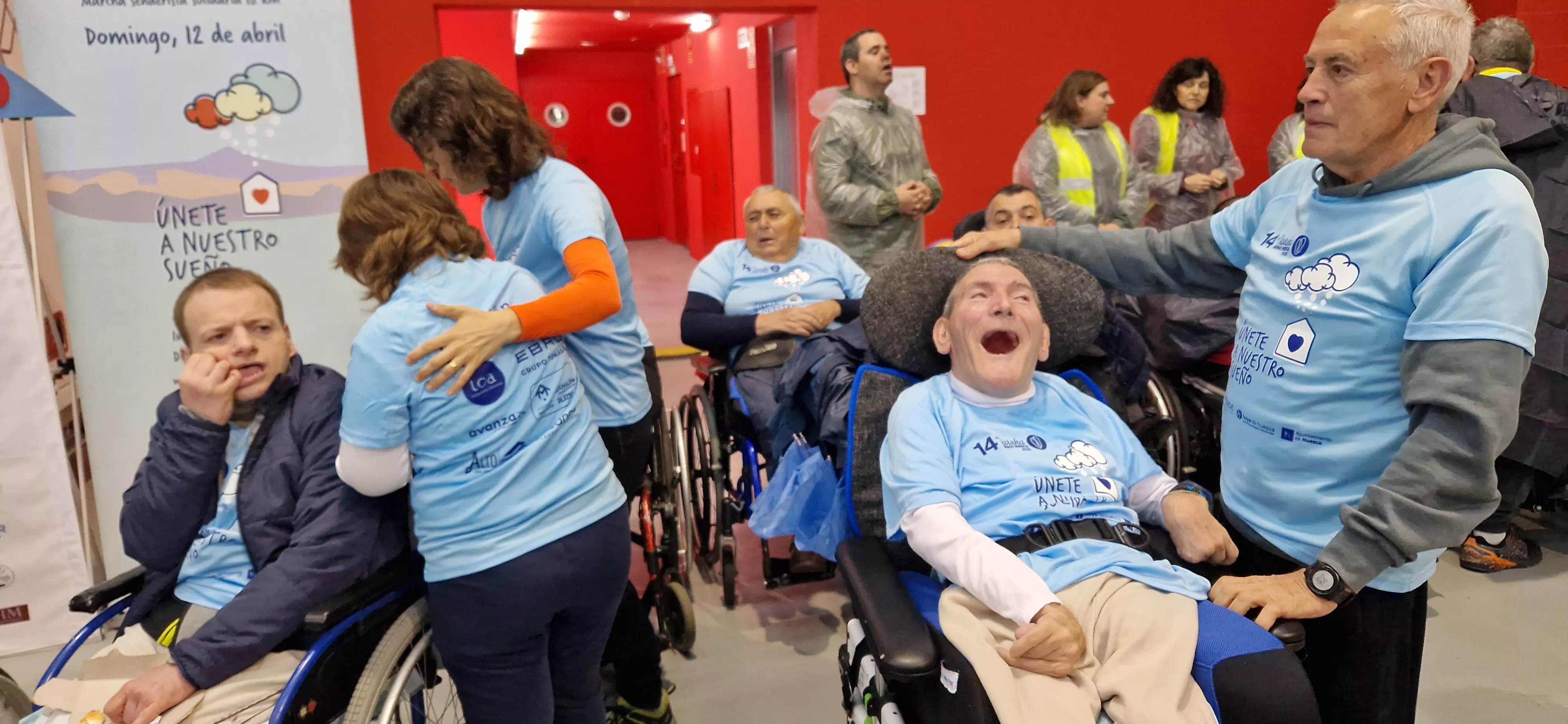 Salida de la 14ª Marcha Aspace Huesca. Foto Myriam Martínez