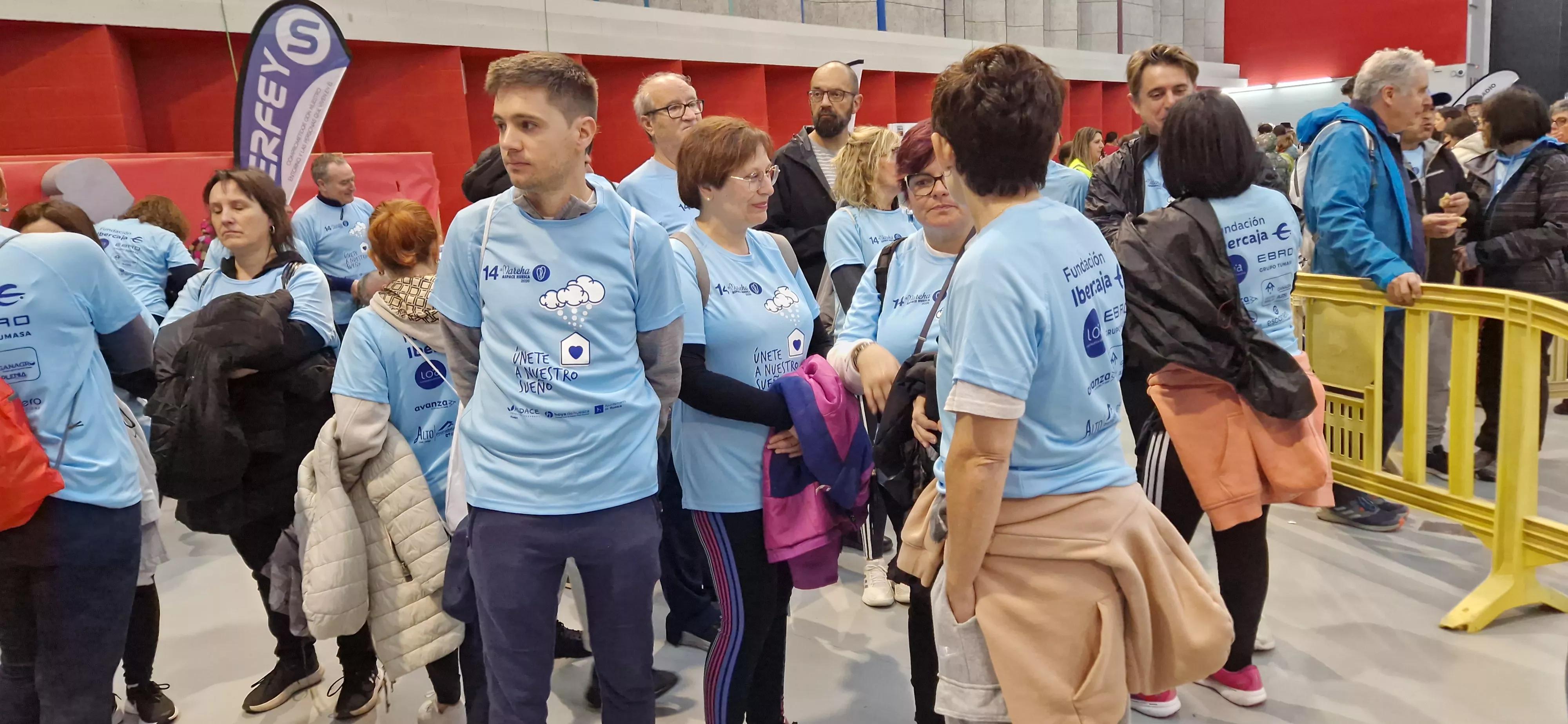 Salida de la 14ª Marcha Aspace Huesca. Foto Myriam Martínez