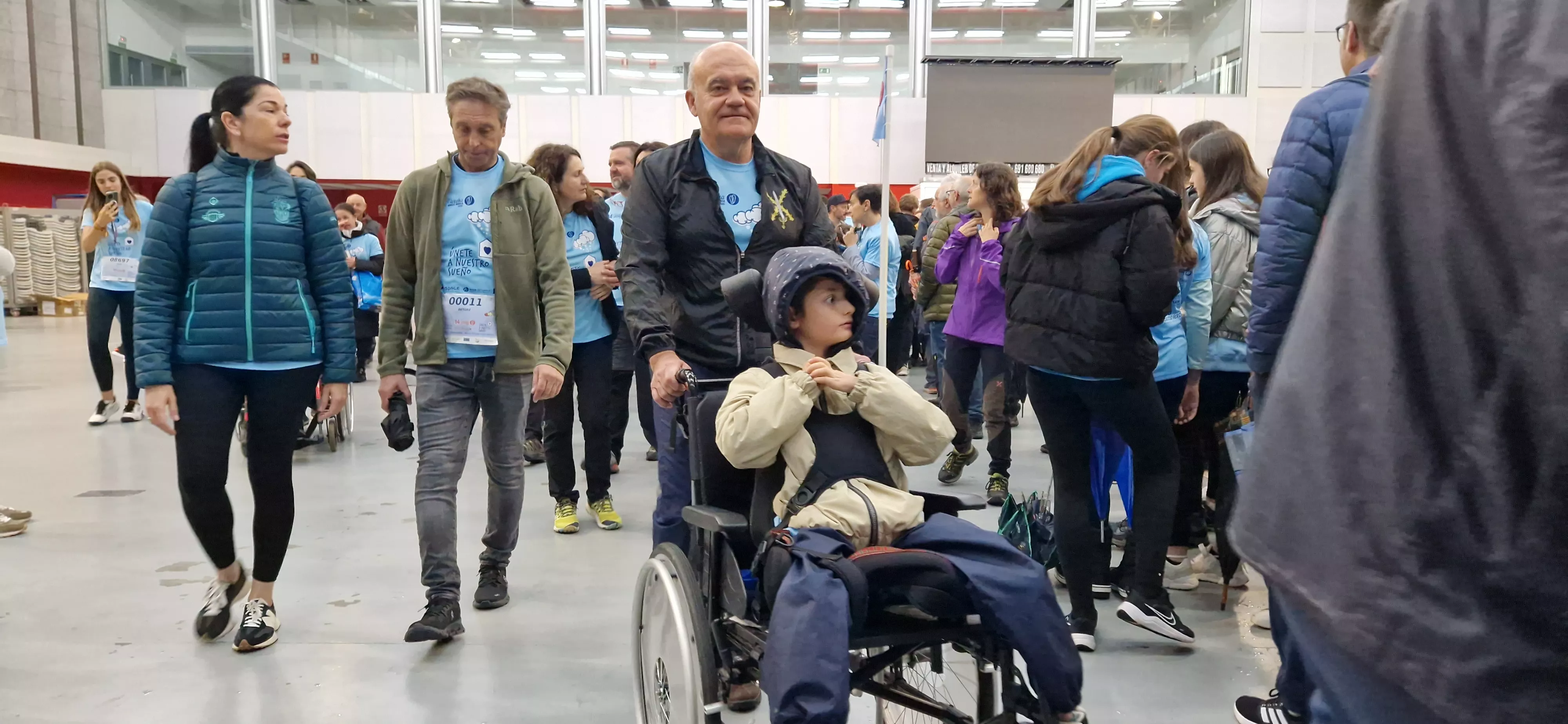 Salida de la 14ª Marcha Aspace Huesca. Foto Myriam Martínez