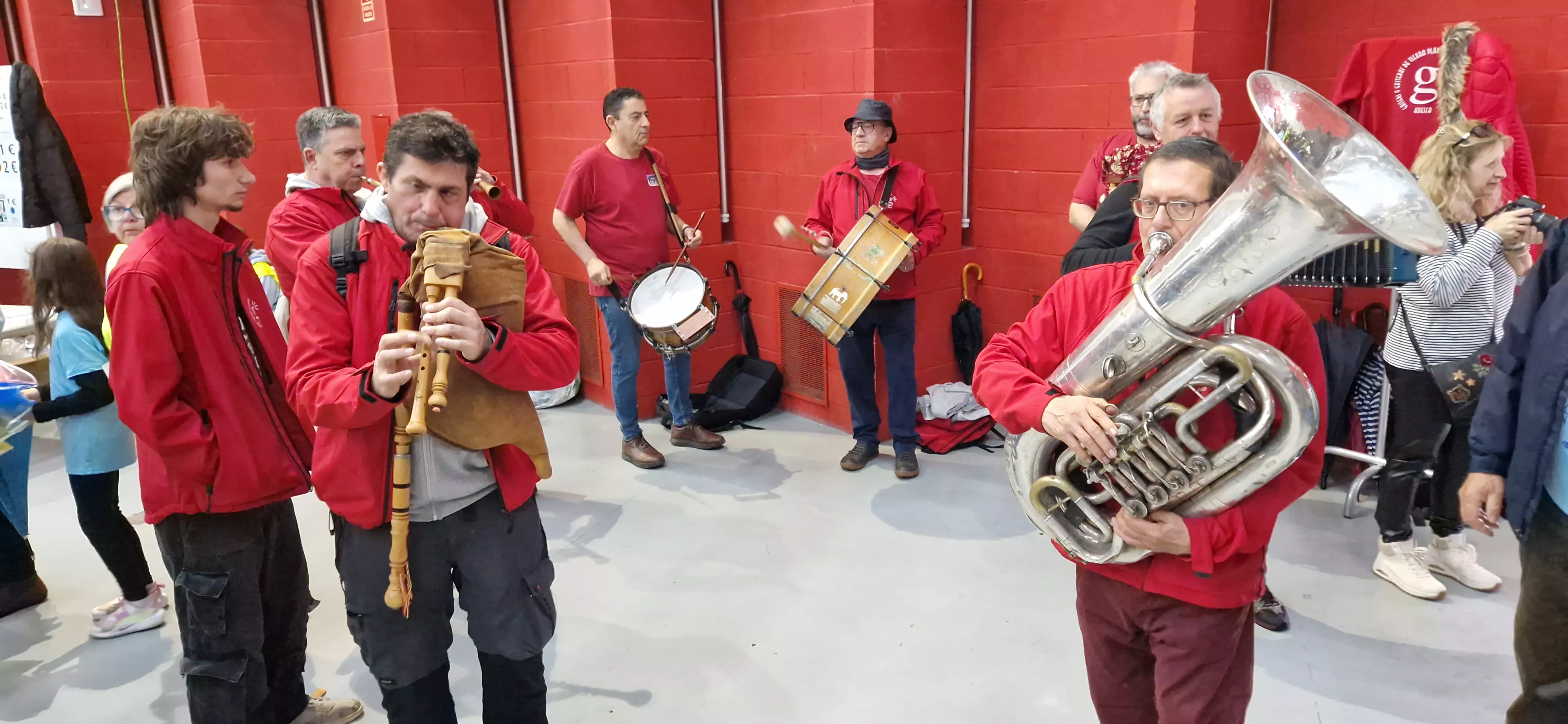 Salida de la 14ª Marcha Aspace Huesca. Foto Myriam Martínez