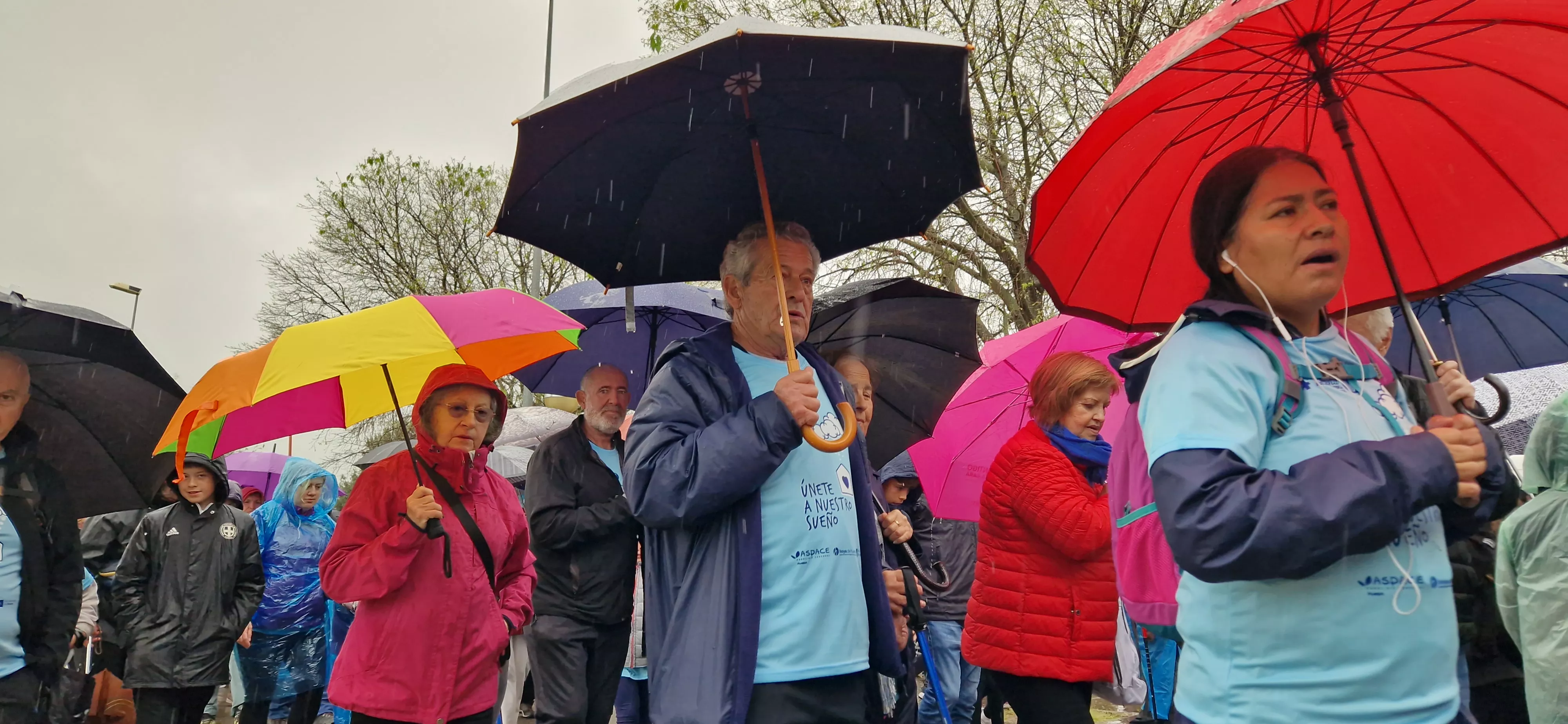 Salida de la 14ª Marcha Aspace Huesca. Foto Myriam Martínez