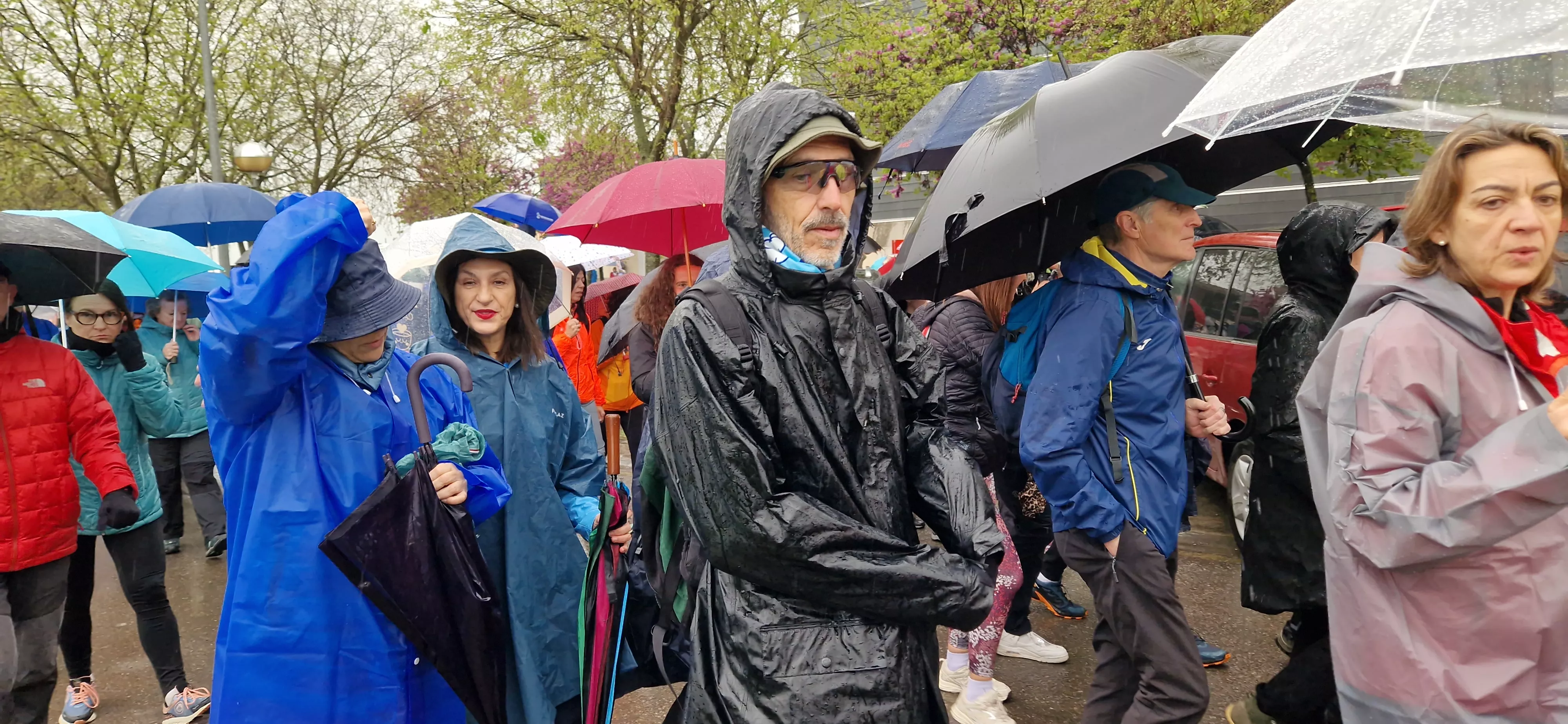 Salida de la 14ª Marcha Aspace Huesca. Foto Myriam Martínez