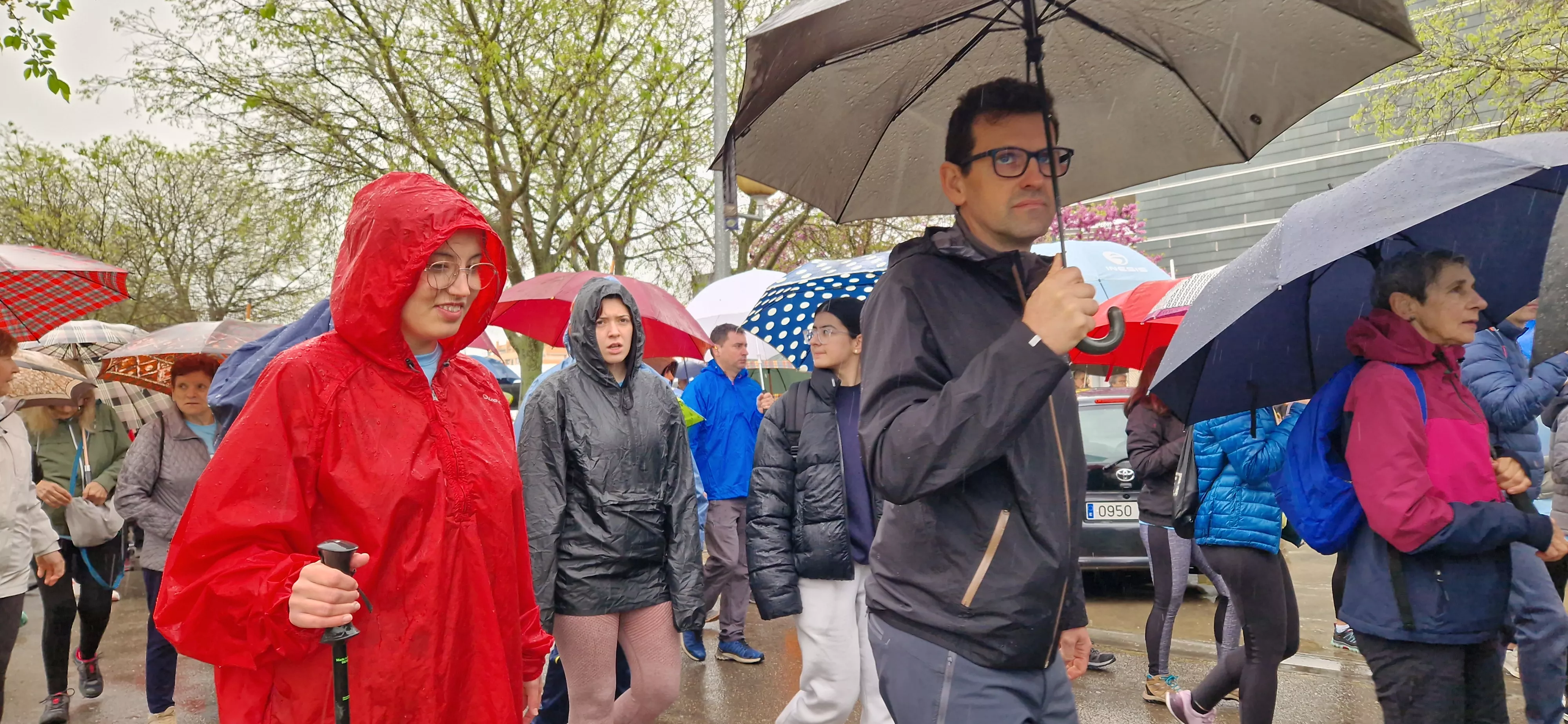 Salida de la 14ª Marcha Aspace Huesca. Foto Myriam Martínez
