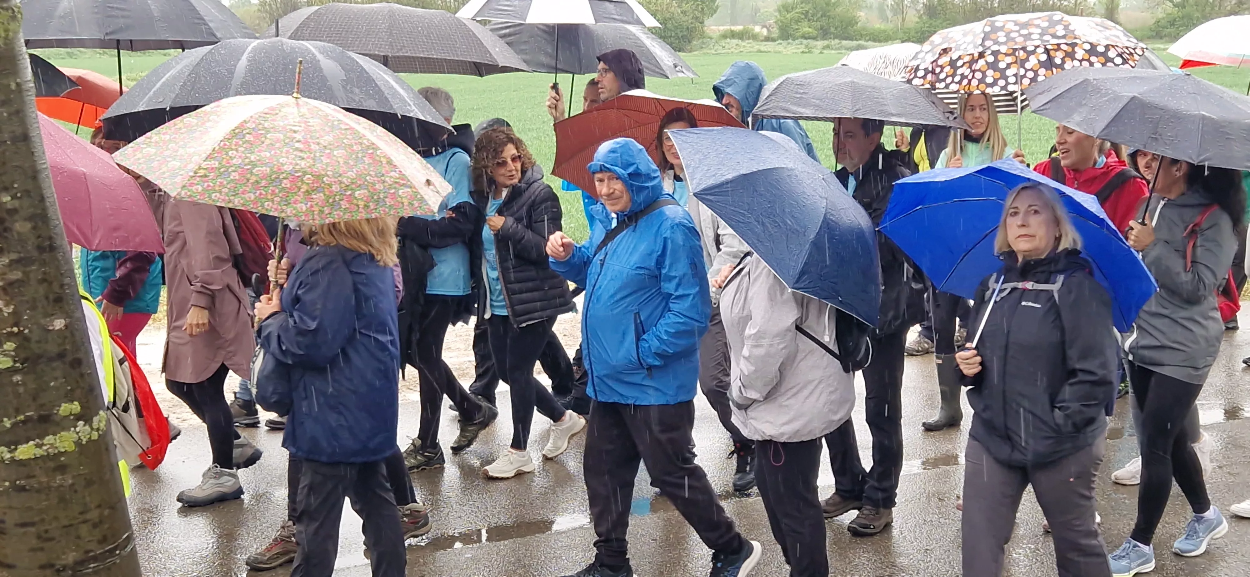 Salida de la 14ª Marcha Aspace Huesca. Foto Myriam Martínez