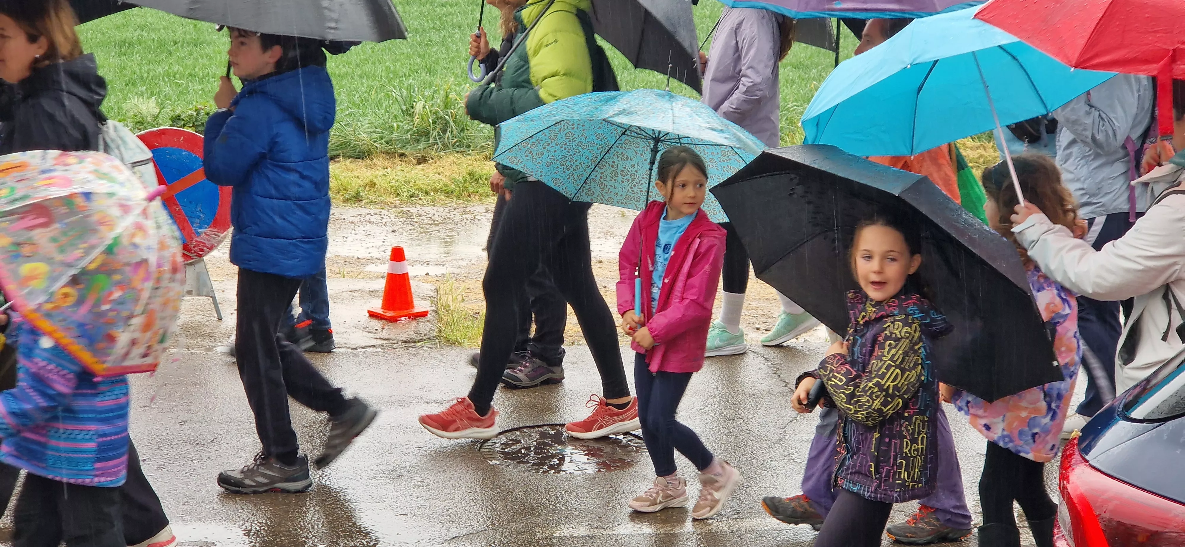 Salida de la 14ª Marcha Aspace Huesca. Foto Myriam Martínez