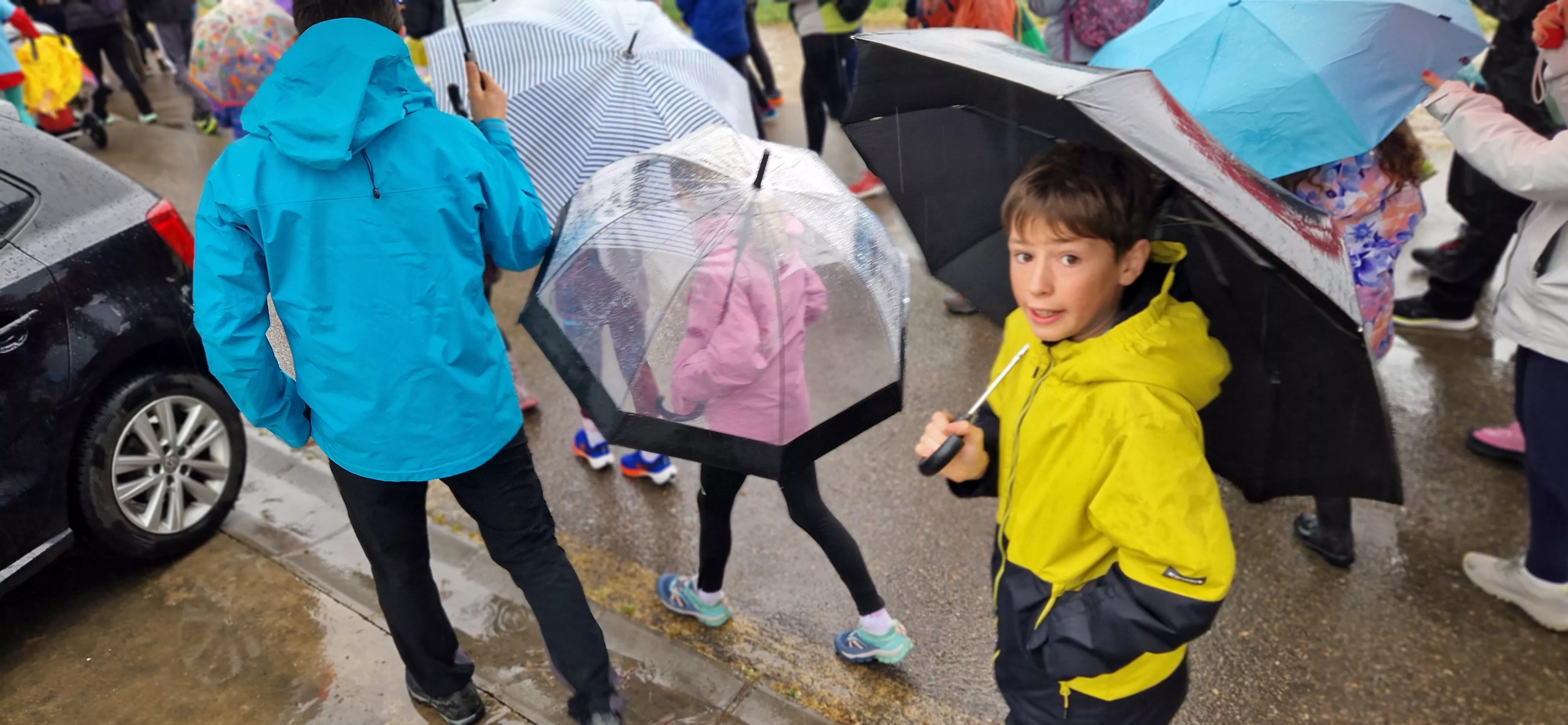 Salida de la 14ª Marcha Aspace Huesca. Foto Myriam Martínez