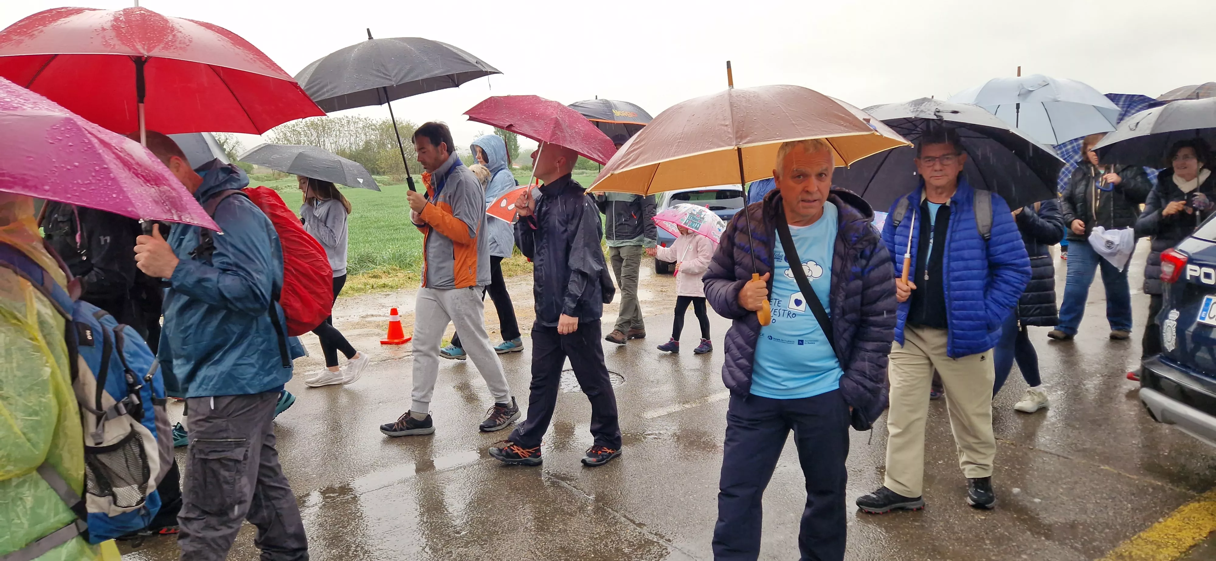 Salida de la 14ª Marcha Aspace Huesca. Foto Myriam Martínez