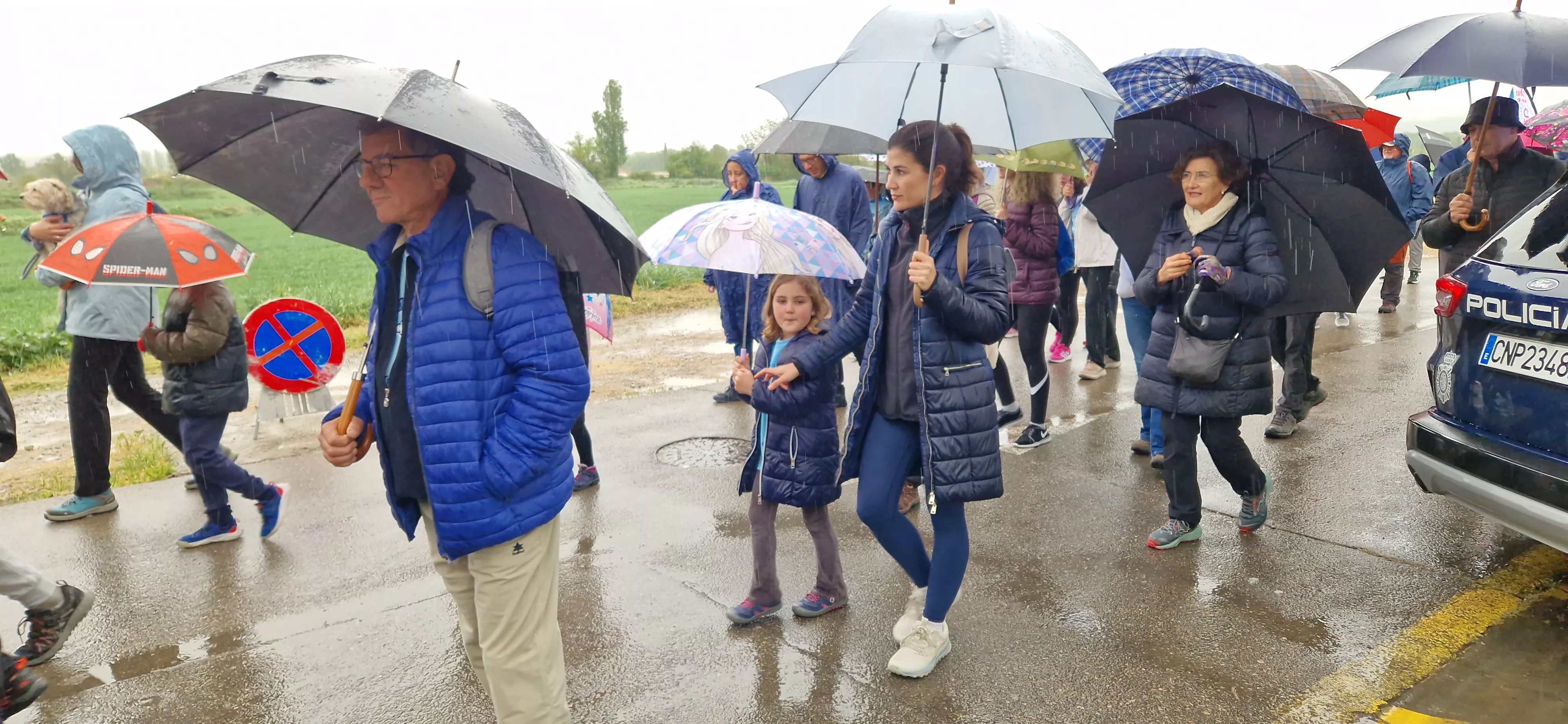 Salida de la 14ª Marcha Aspace Huesca. Foto Myriam Martínez