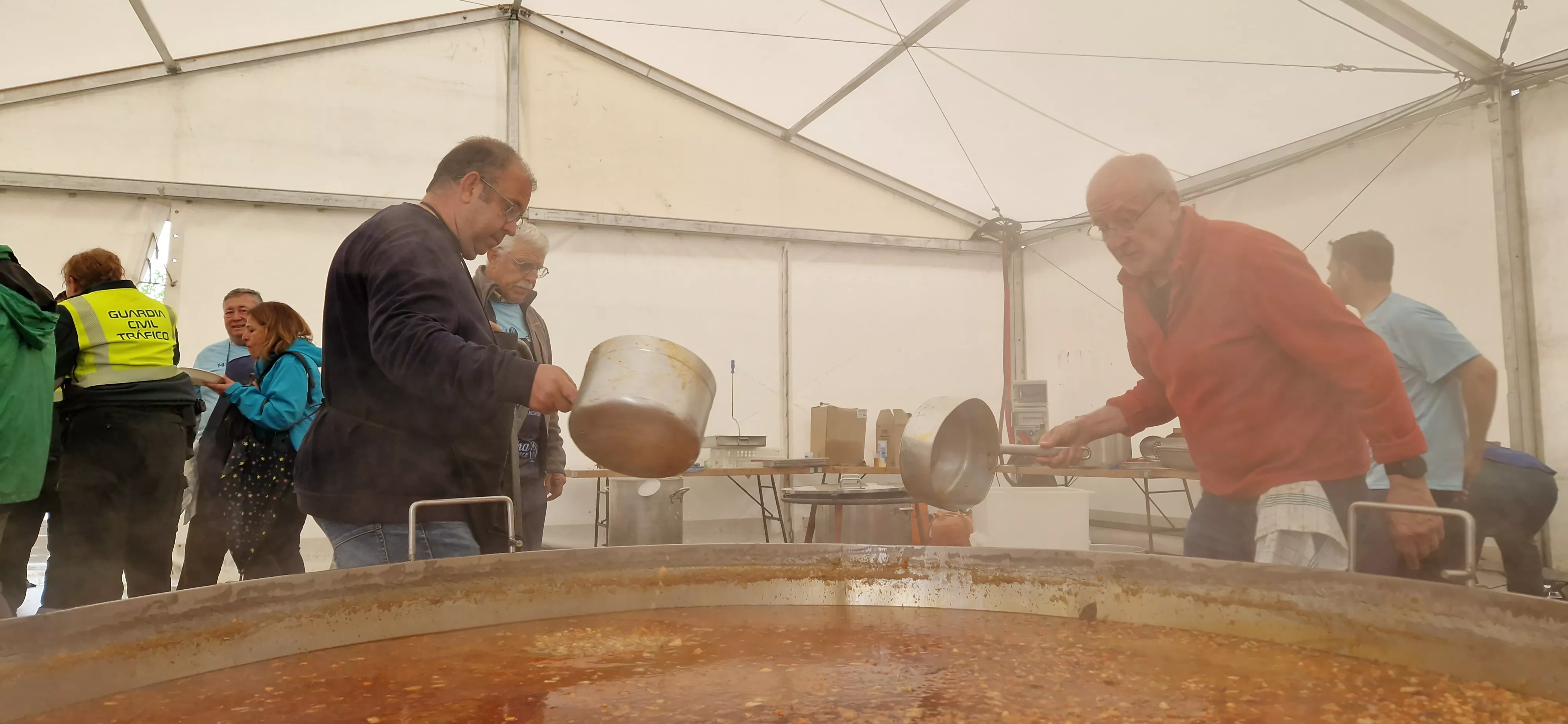 Comida de la 14ª Marcha Aspace. Foto Myriam Martínez