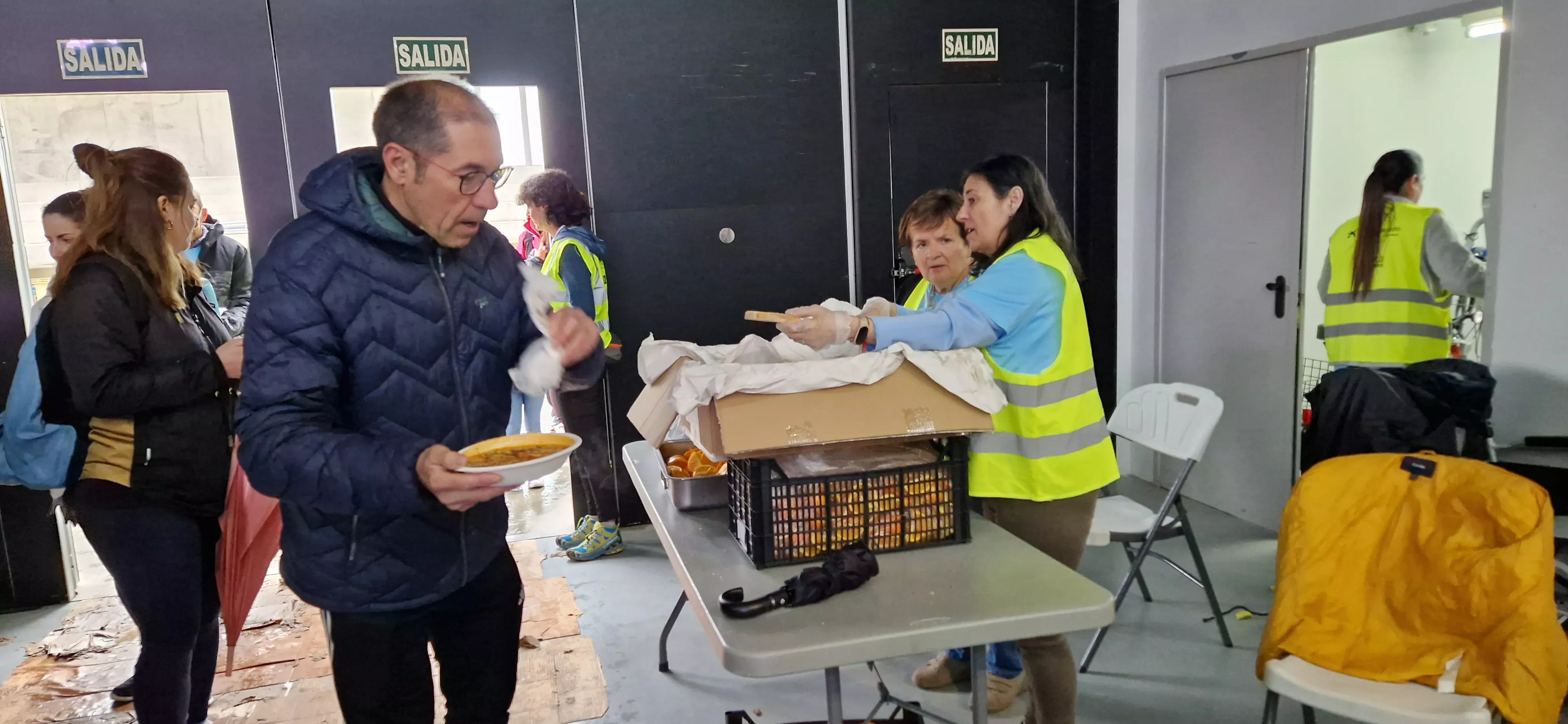 Comida de la 14ª Marcha Aspace. Foto Myriam Martínez