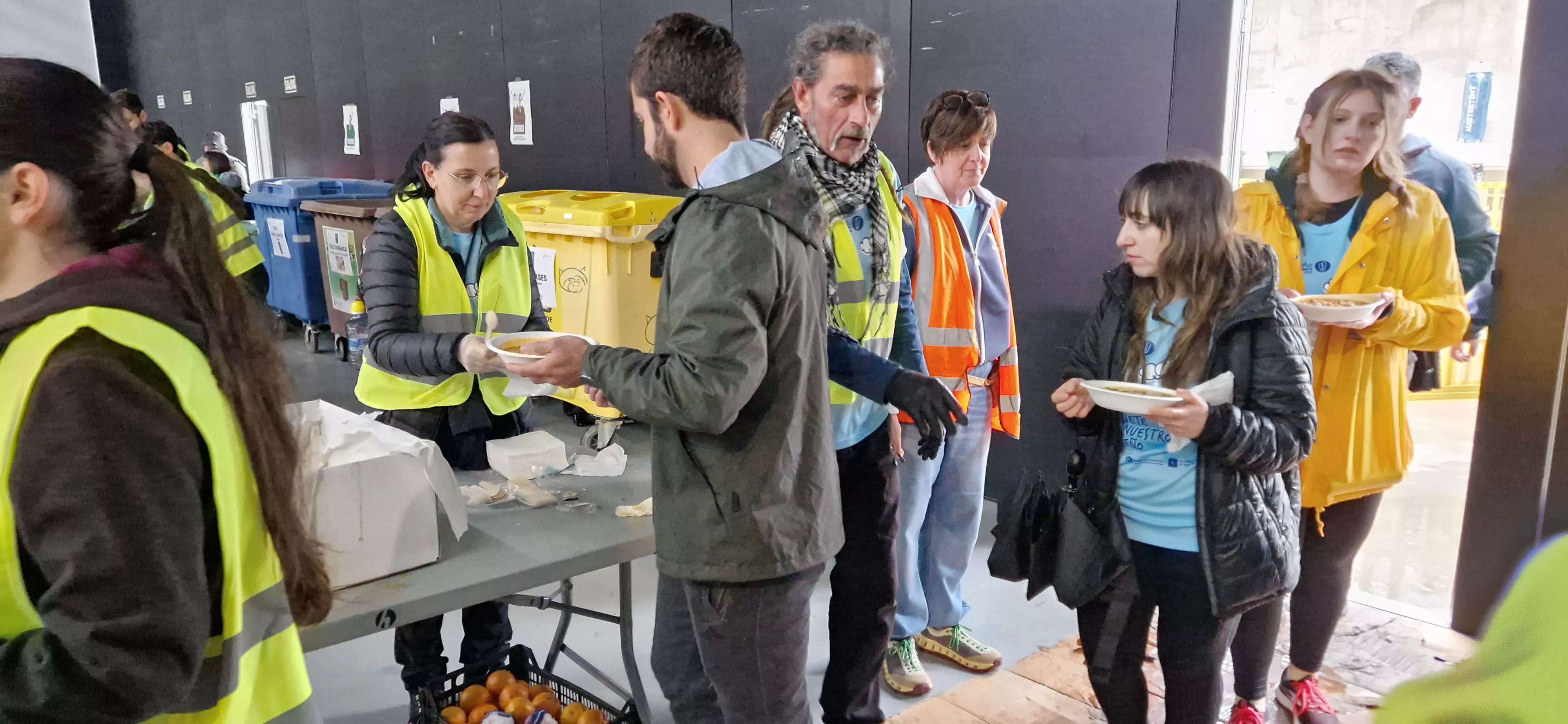 Comida de la 14ª Marcha Aspace. Foto Myriam Martínez