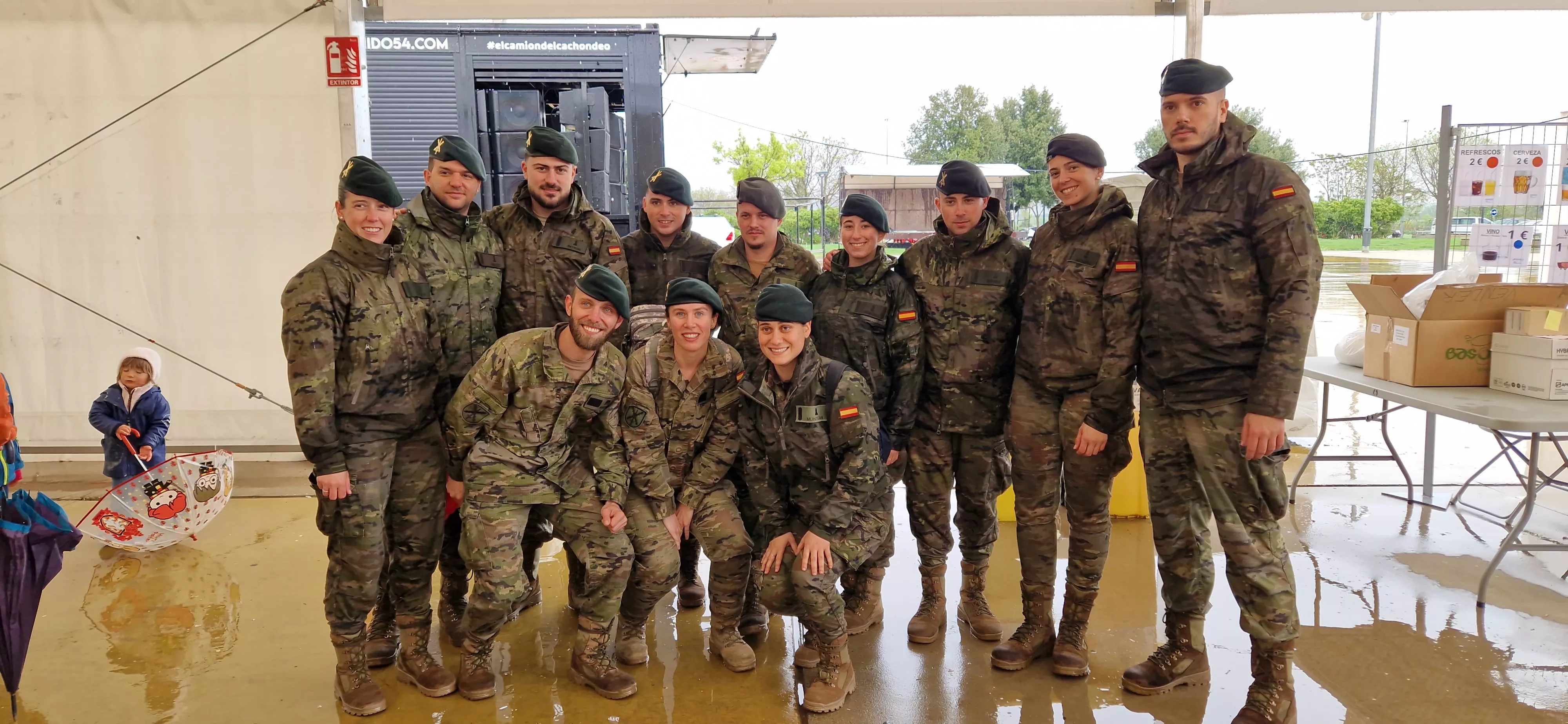 Comida de la 14ª Marcha Aspace. Foto Myriam Martínez