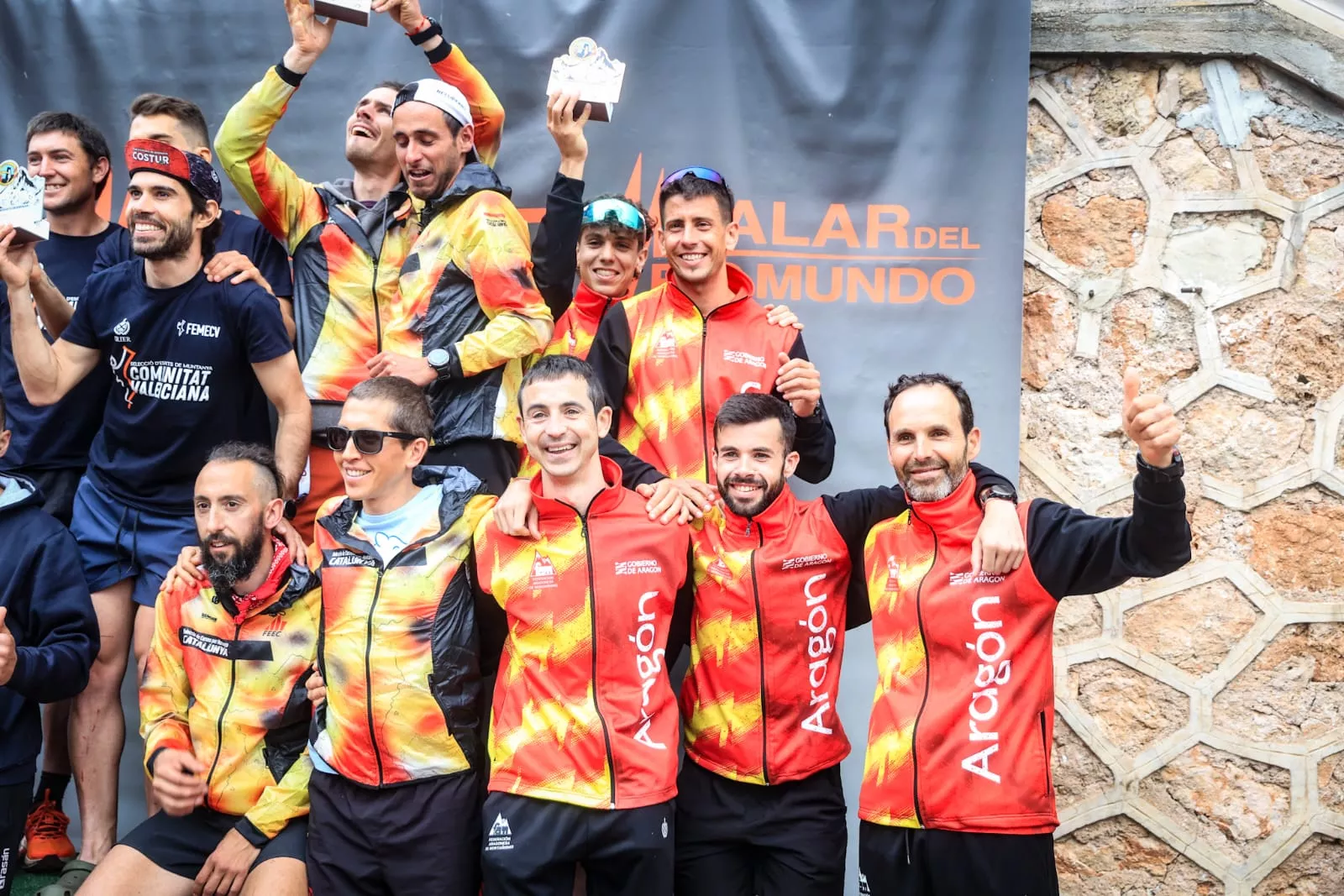 Equipo masculino Aragón Campeonato de España de Ultratrail