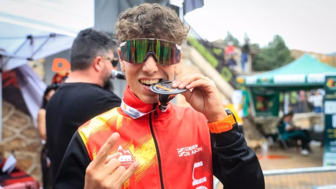 Abraham Blánquez, bronce en individual sénior