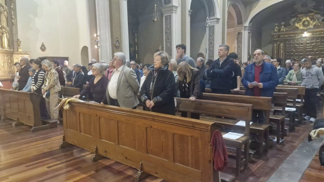 Oración y compromiso por la paz en la diócesis de Huesca.