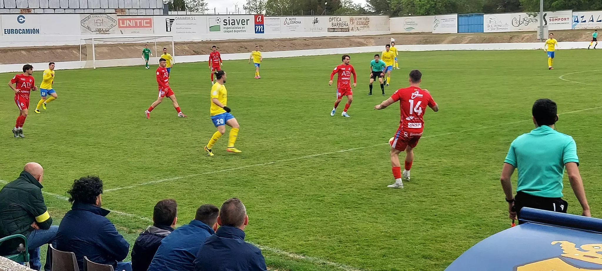 Partido entre el Almudévar y el Binéfar.