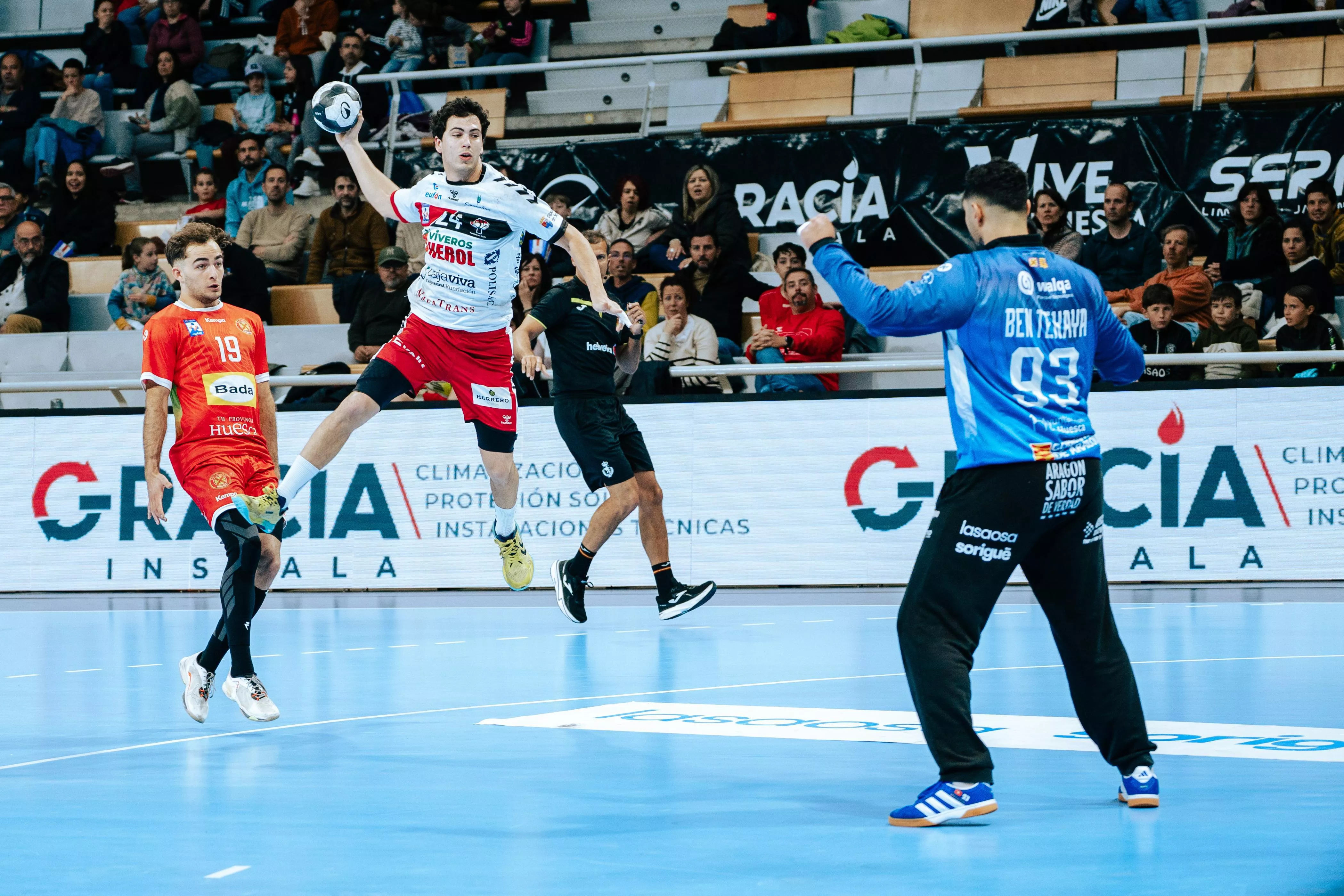 Ben Tekaya ha sido importantísimo para la victoria de Bada Huesca