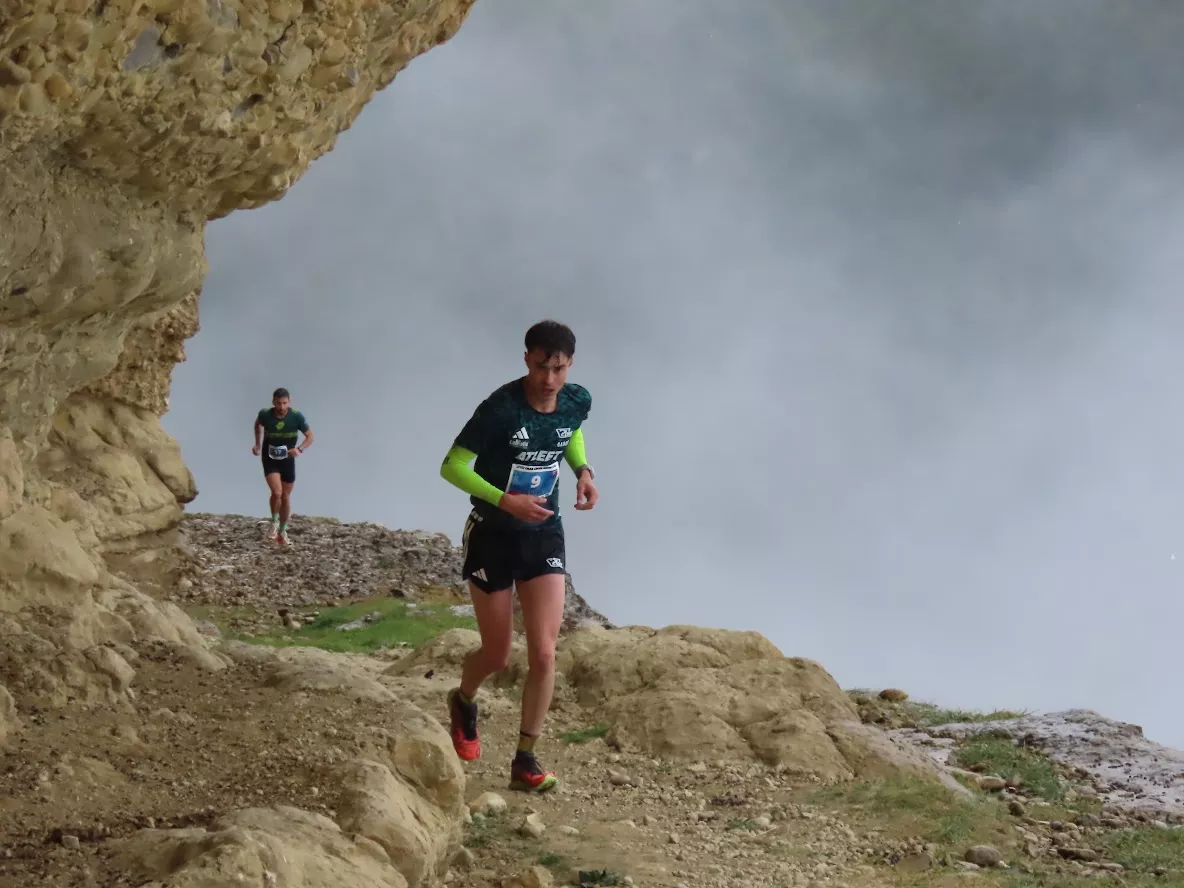Javier Ballarín, vencedor de la Osan Cross. Foto: Ramón Ferrer