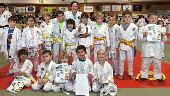Club Judo Huesca en la Liga Pezqueñines