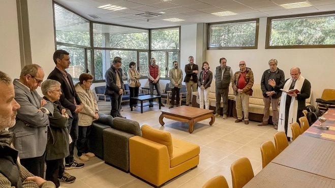 Inauguración del nuevo albergue en El Grado.