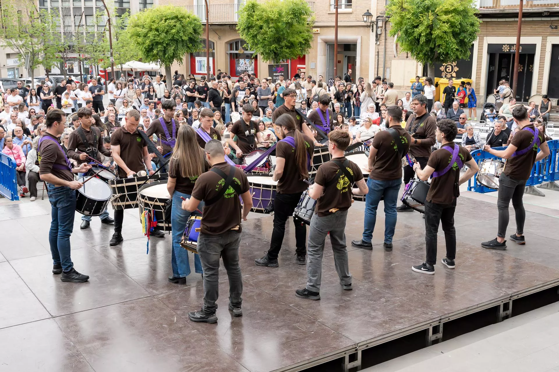 III Concurso Nacional de Bombos y Tambores Ciudad de Monzón.