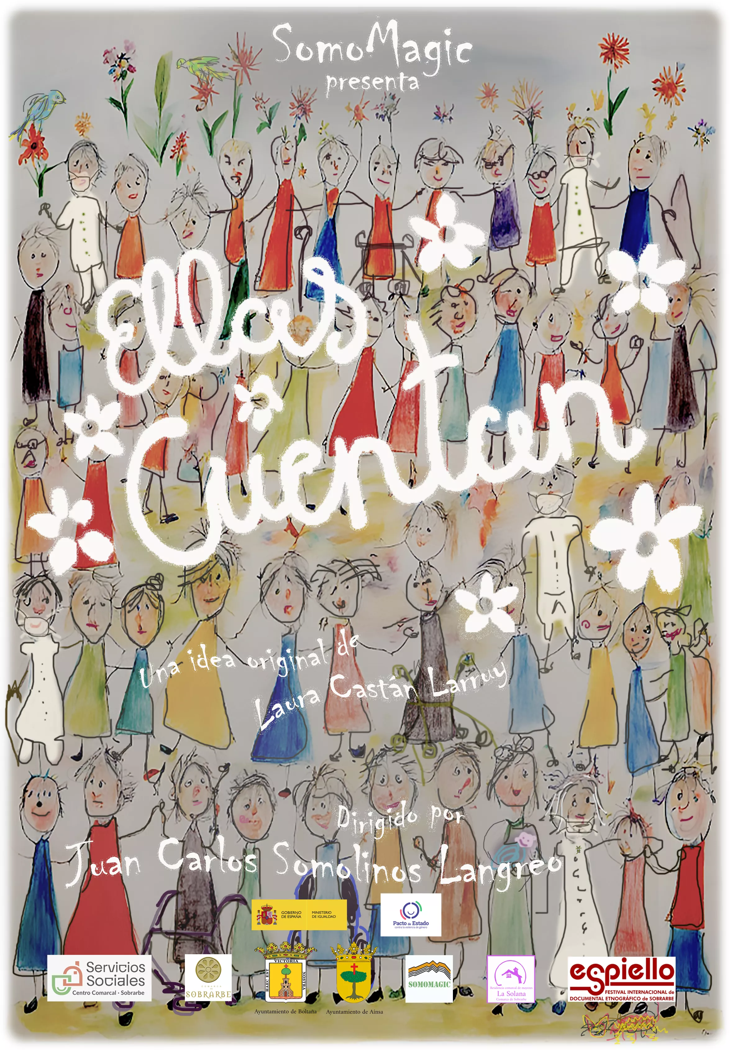 Cartel de "Ellas Cuentan". Diversario inaugura su séptima edición con teatro, audiovisual y participación institucional en la Diputación