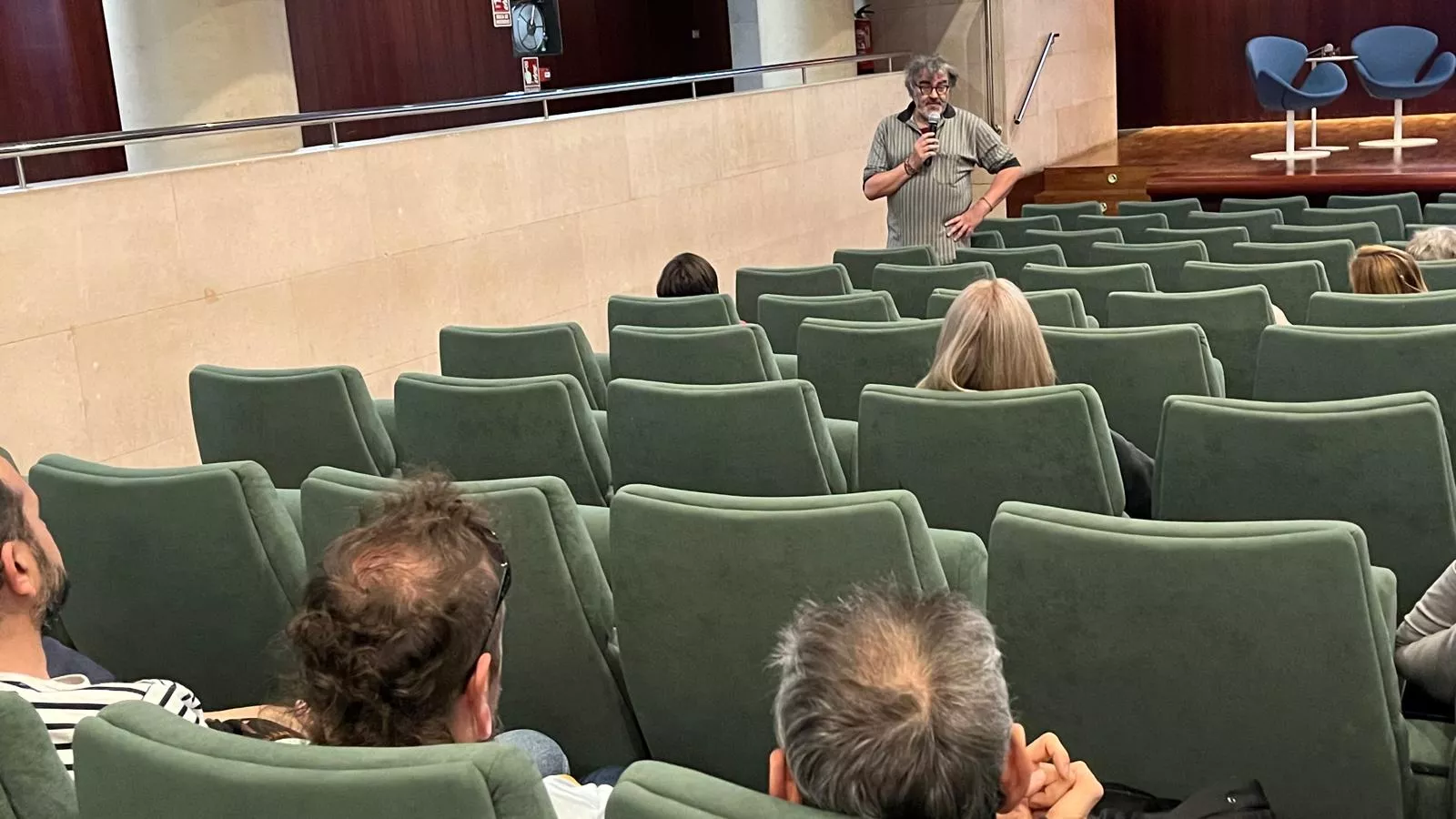 Inicio en Huesca de la Semana de las Luchas Campesinas. Foto Mercedes Manterola