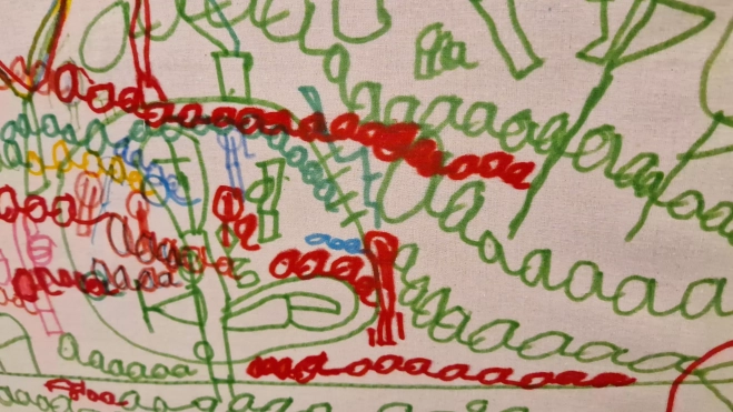 "Con A de Antonio", la exposición de Diversario en la librería Anónima. Foto Myriam Martínez "Con A de Antonio", la exposición de Diversario en la librería Anónima. Foto Myriam Martínez