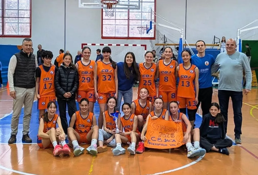 CB Jaca, campeón.